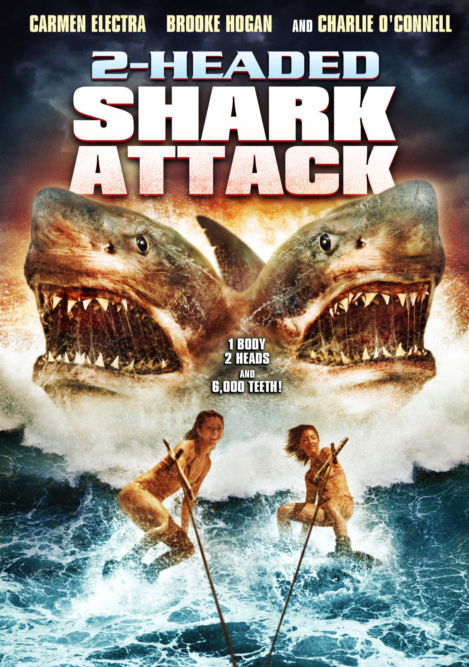 2 Headed Shark Attack On DVD With Carmen Electra And Brooke Hogan