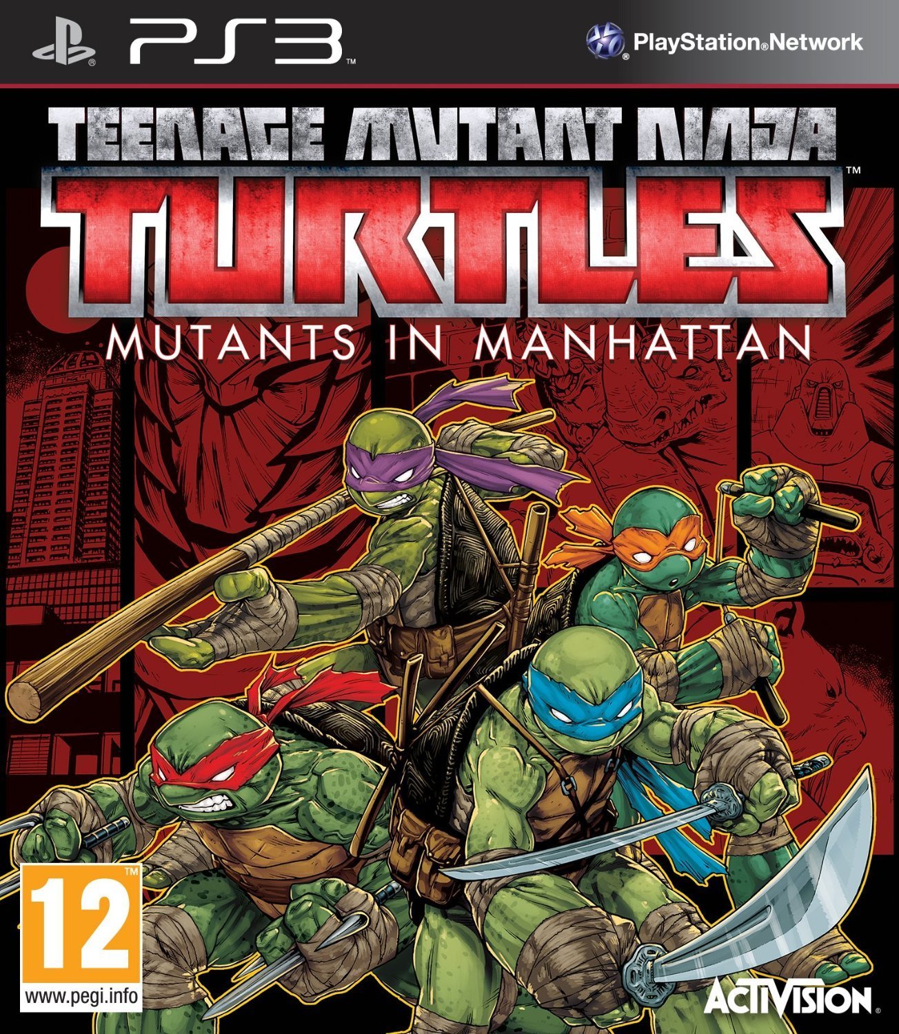 Teenage Mutant Ninja Turtles: Mutants In Manhattan For PlayStation 3