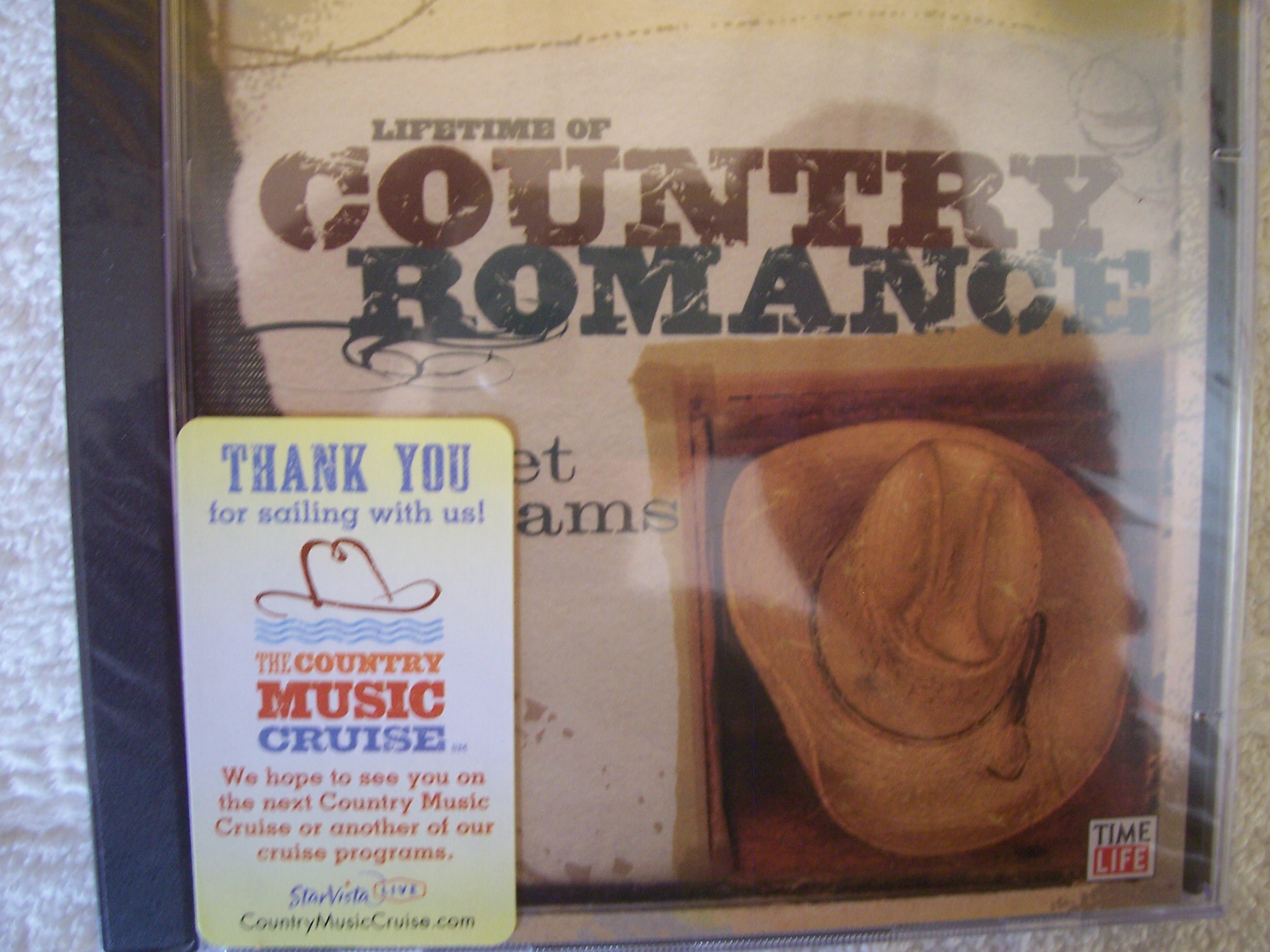 Image 0 of Lifetime Of Country Romance: Sweet Dreams On Audio CD Album Black 2007