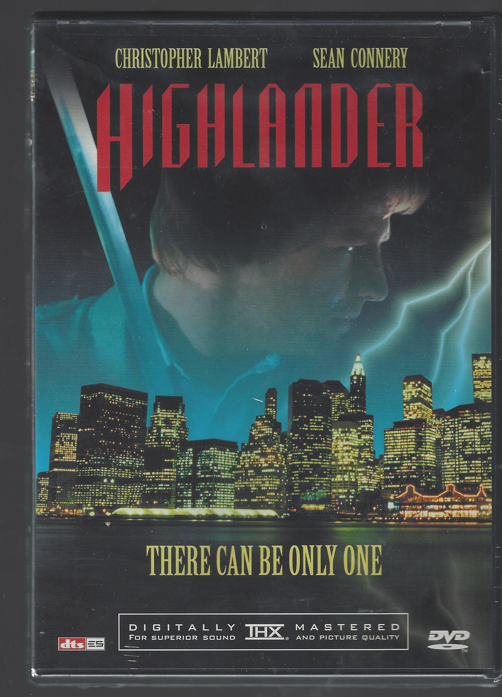 Image 0 of Highlander On DVD With Christopher Lambert Mystery Movie