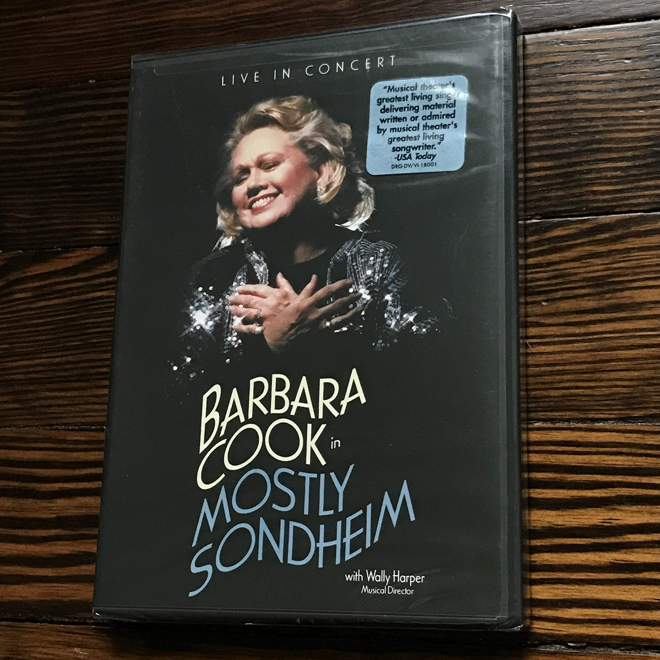 Barbara Cook In Mostly Sondheim On DVD