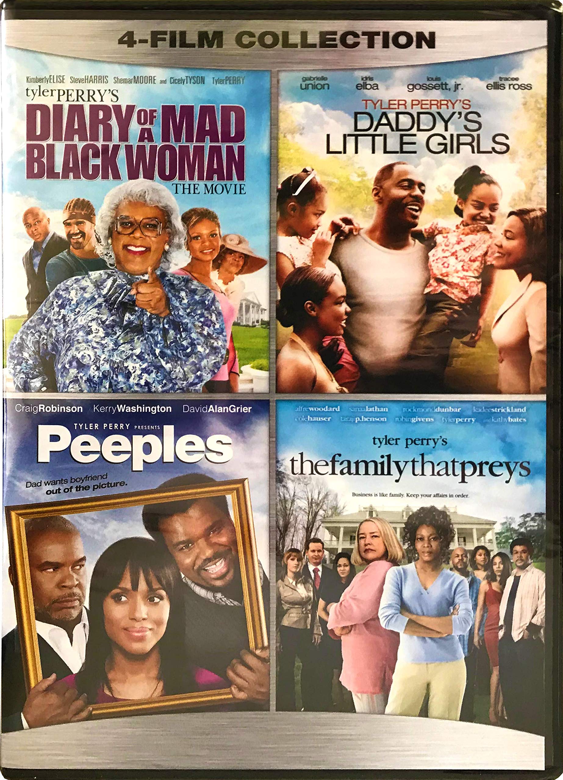 Tyler Perry 4 Film Collection On DVD New Movies Set Comedy