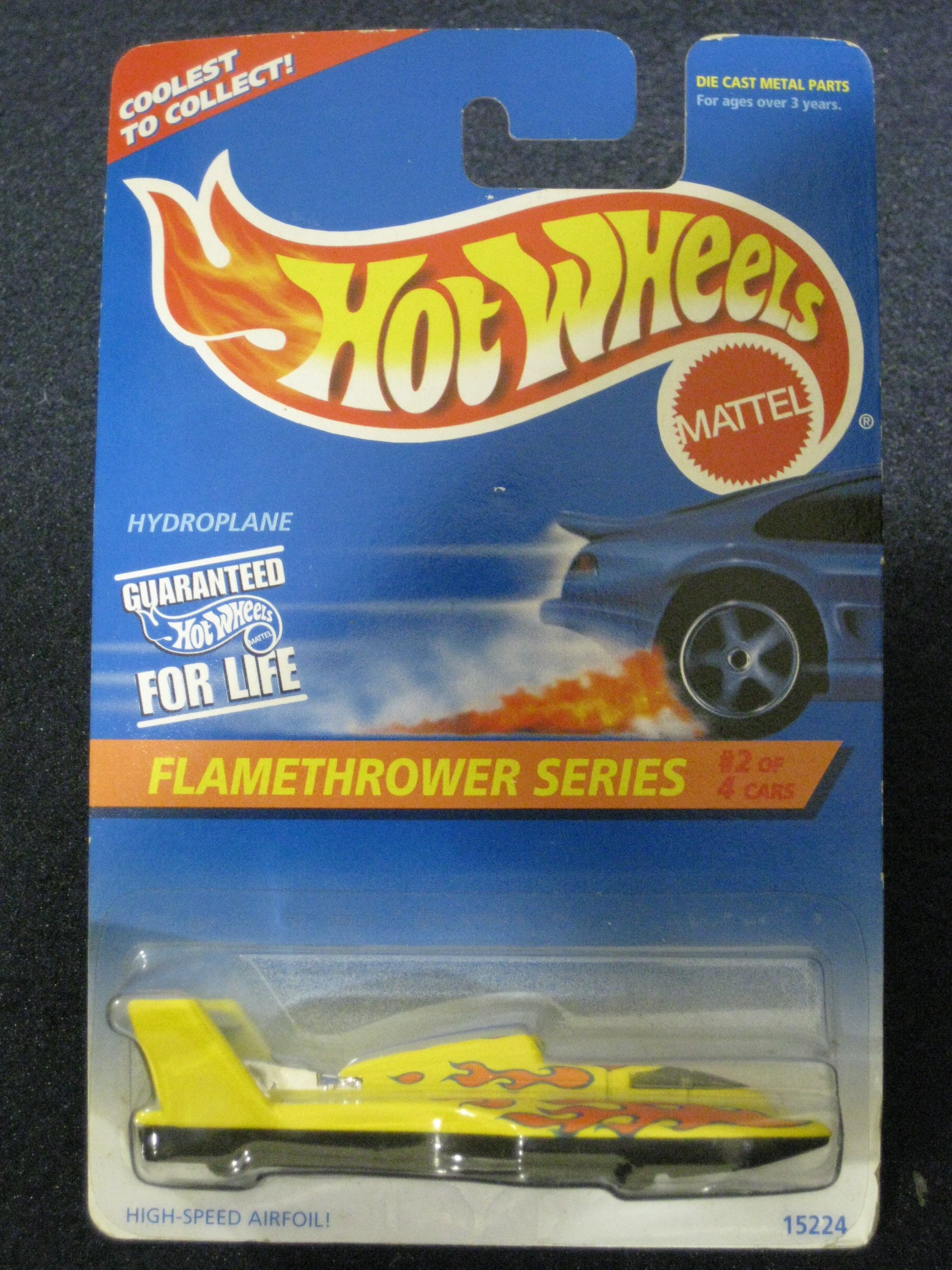 Image 0 of Hot Wheels Hydroplane Flamethrower Series 2 Of 4 Vehicles Collector 38