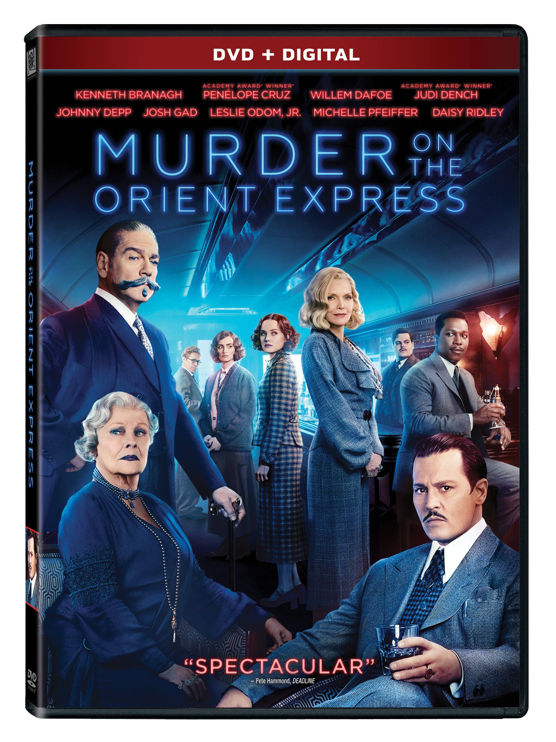 Murder On The Orient Express On DVD with Daisy Ridley Drama Movie