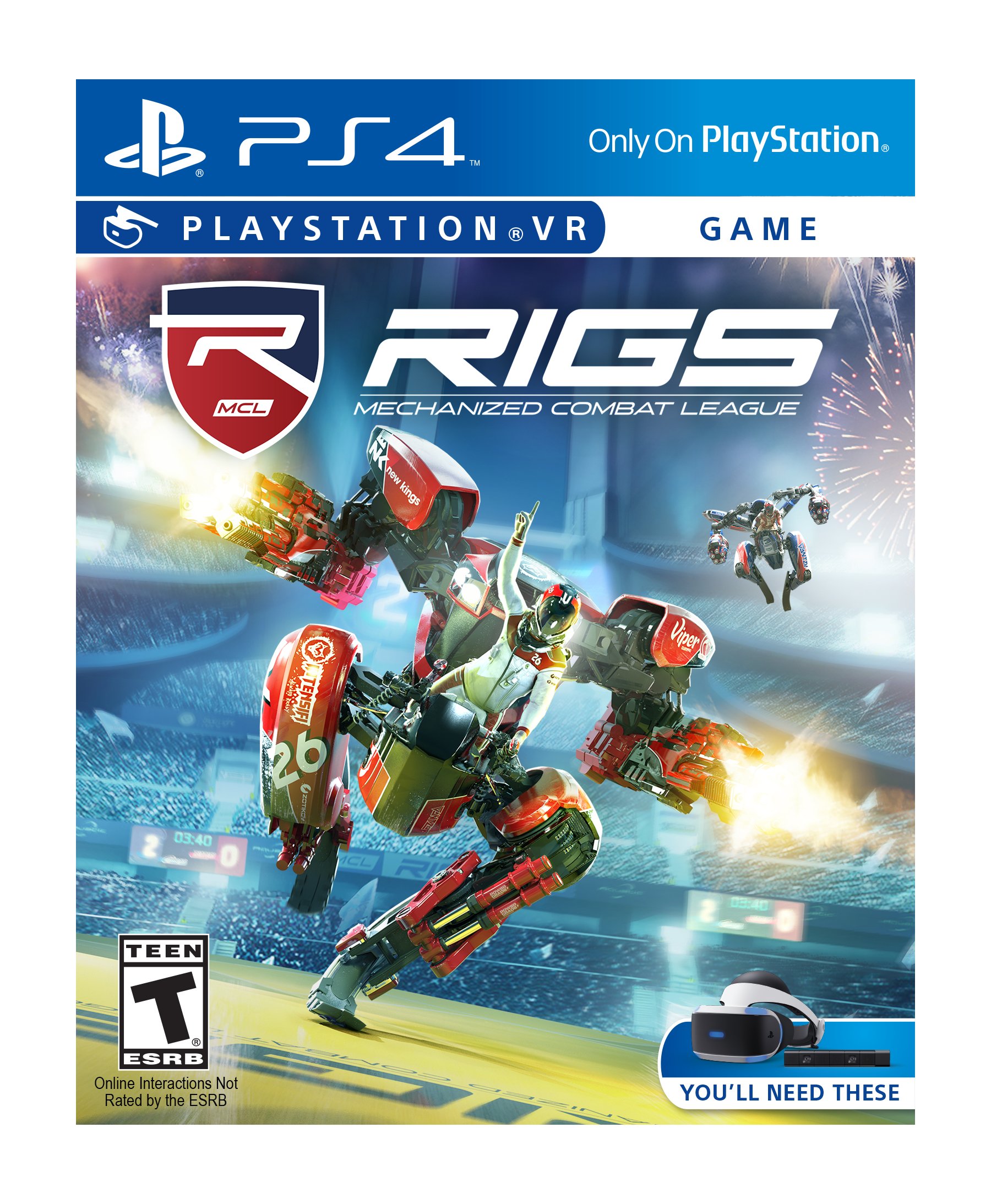 Image 0 of Rigs Mechanized Combat League For PlayStation 4 PS4 PS5 Shooter
