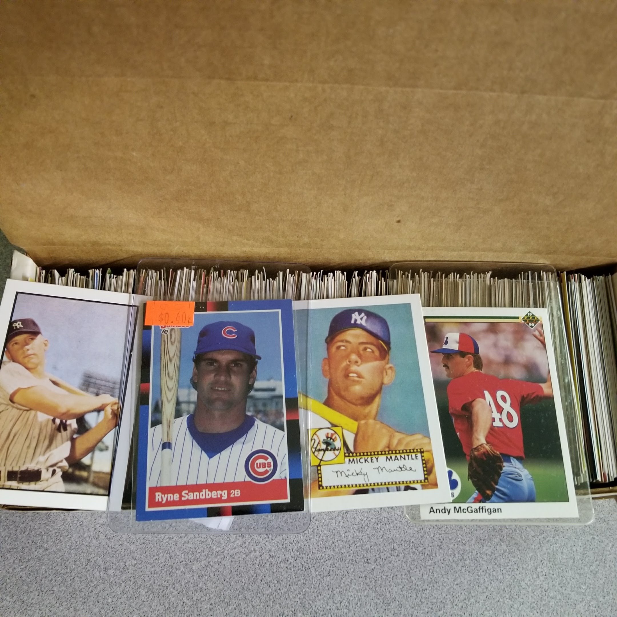 Random Lot Of 600 Baseball Cards Random Sets TCG