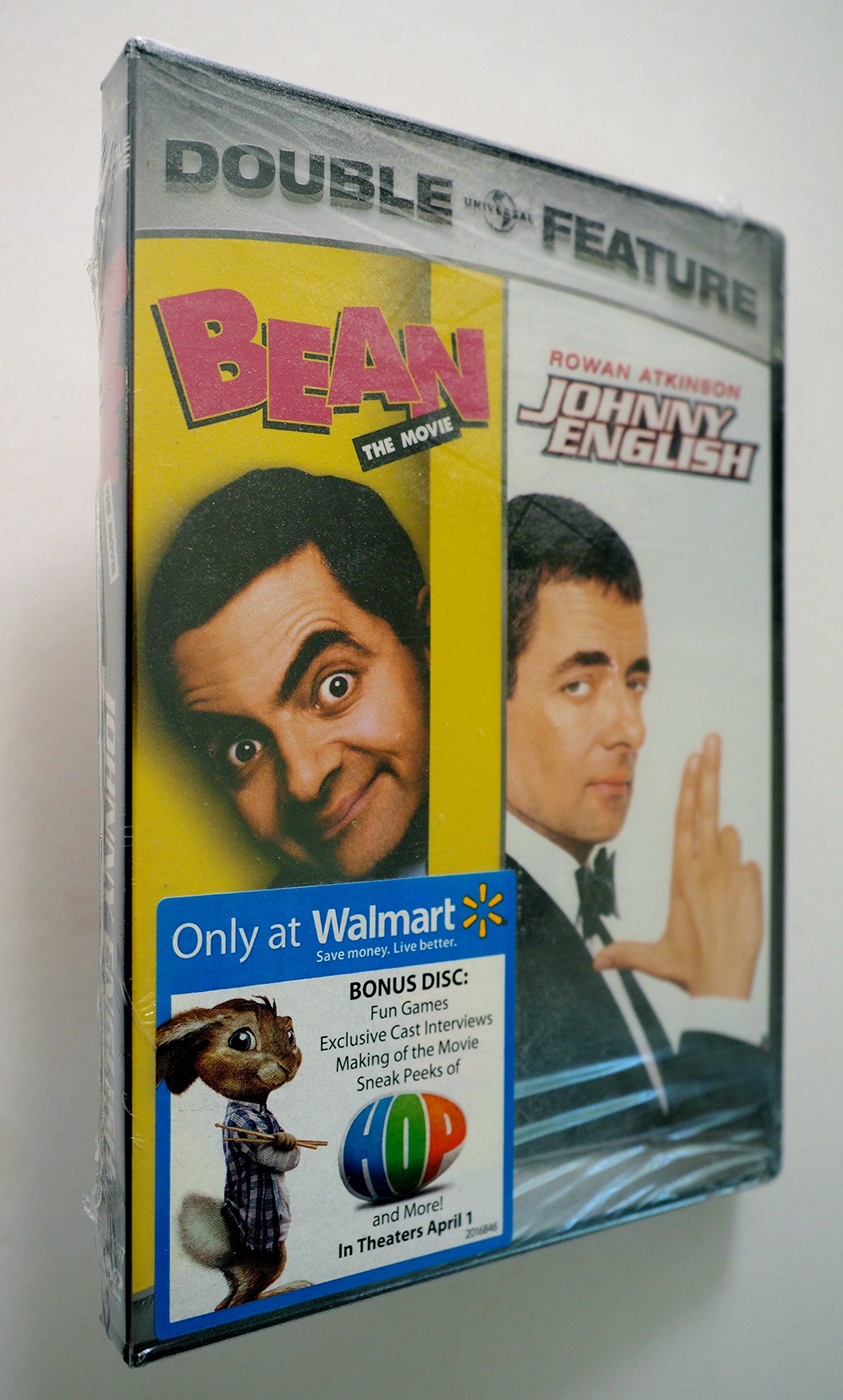 Mr Bean Double Feature The Movie / Johnny English DVD On DVD With