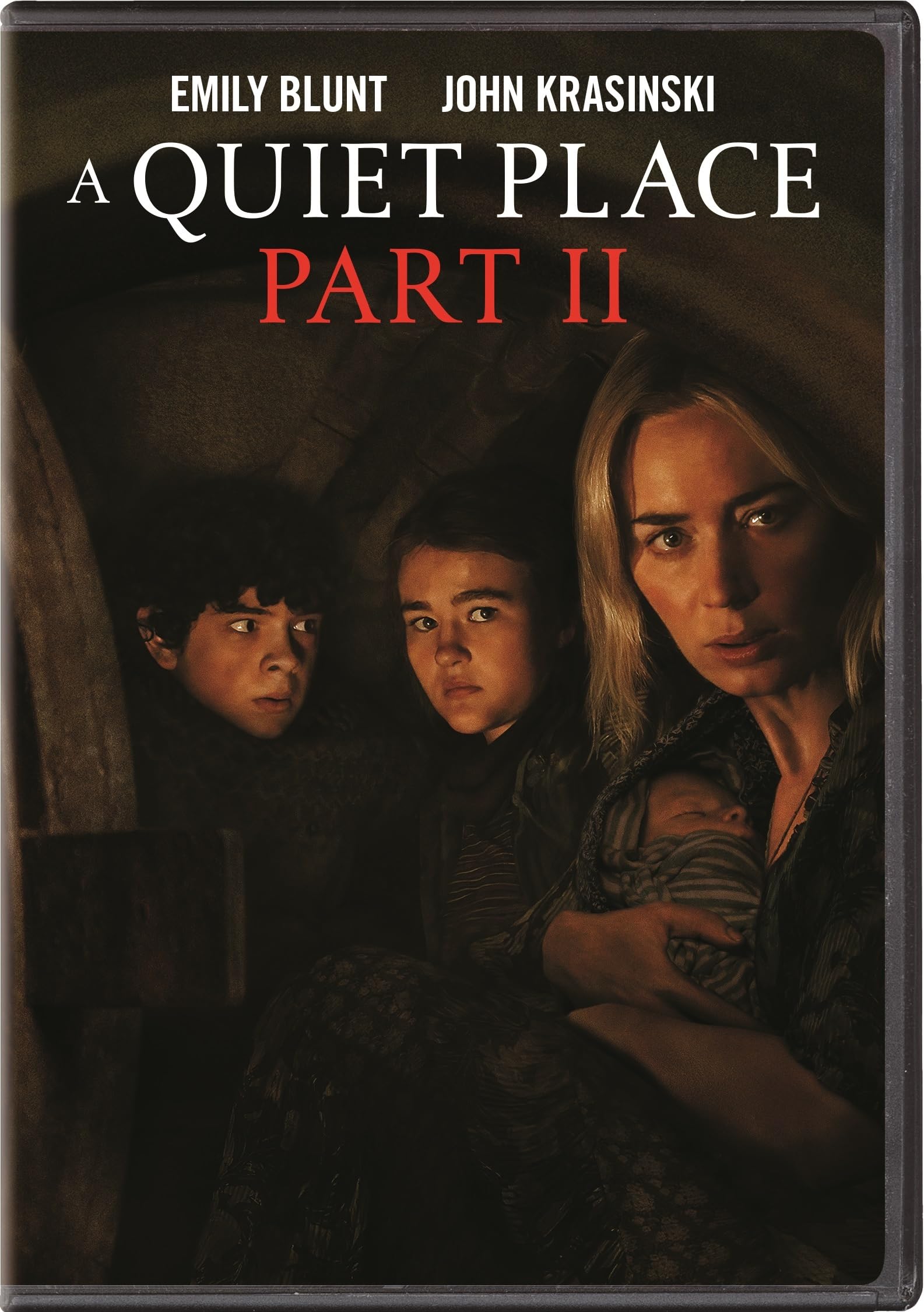 A Quiet Place Part II On DVD With Emily Blunt John Krasinski Djimon