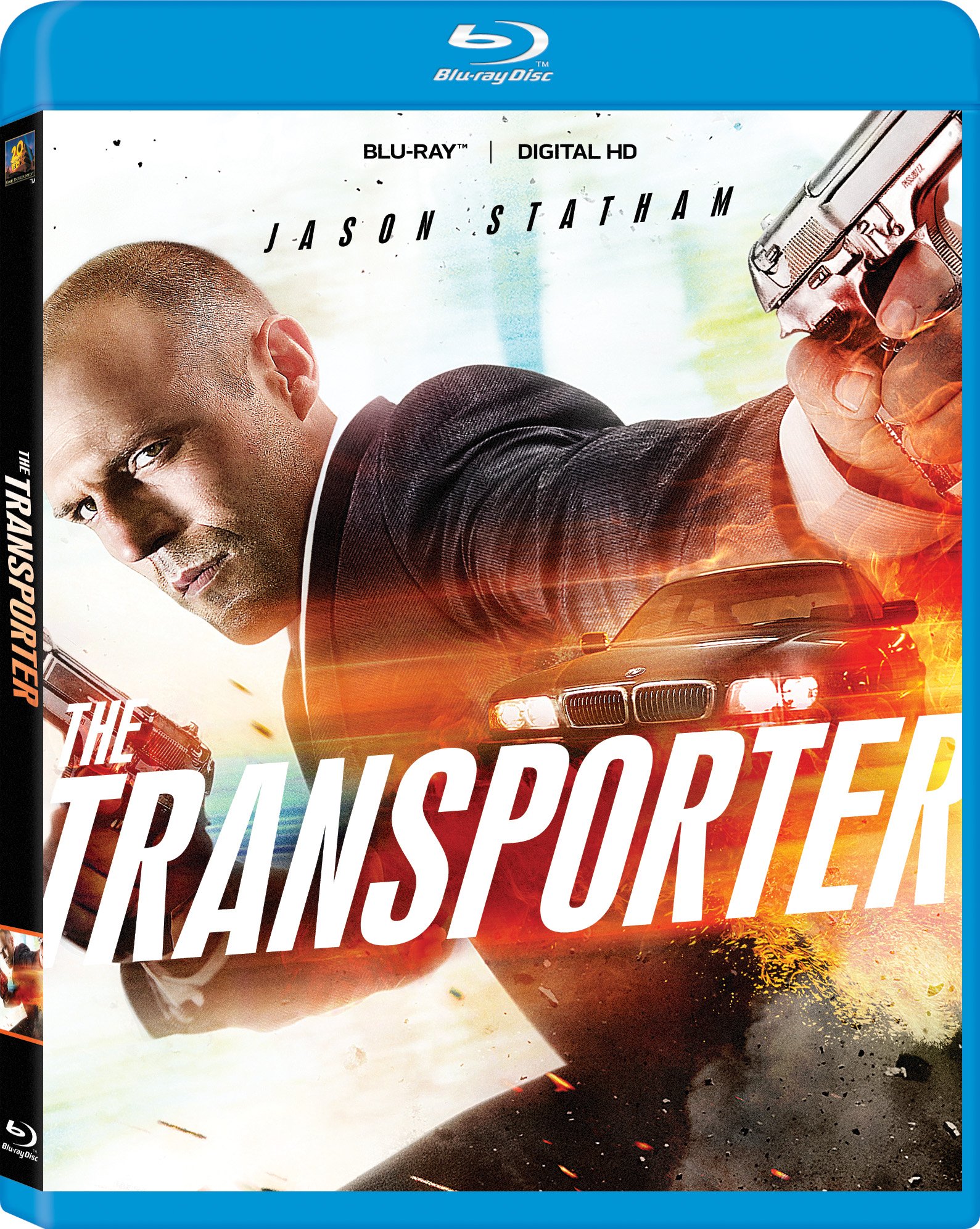 The Transporter On Blu-Ray with Francois Berleand Movie