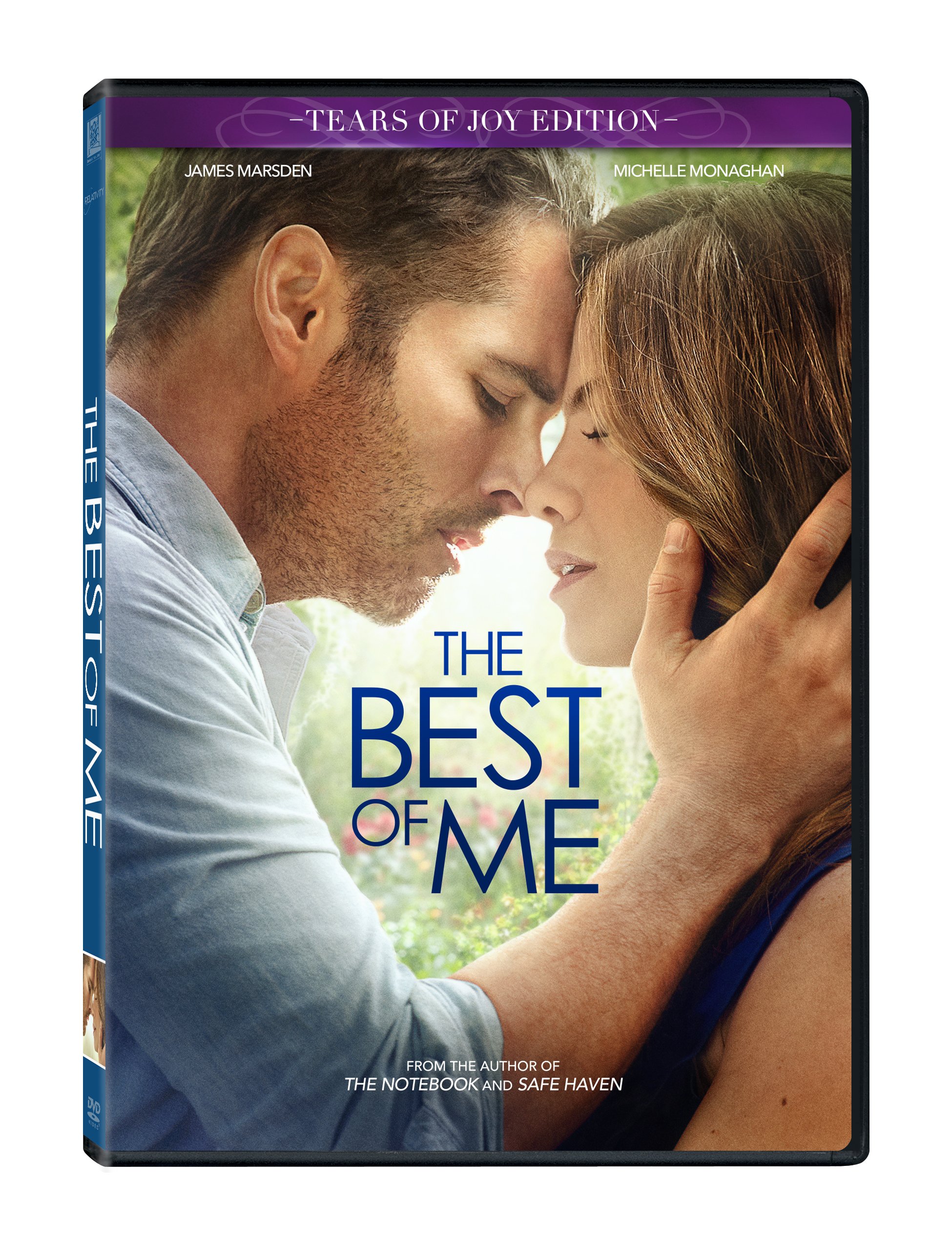 The Best Of Me On DVD With James Marsden Michelle Monaghan Drama Movie