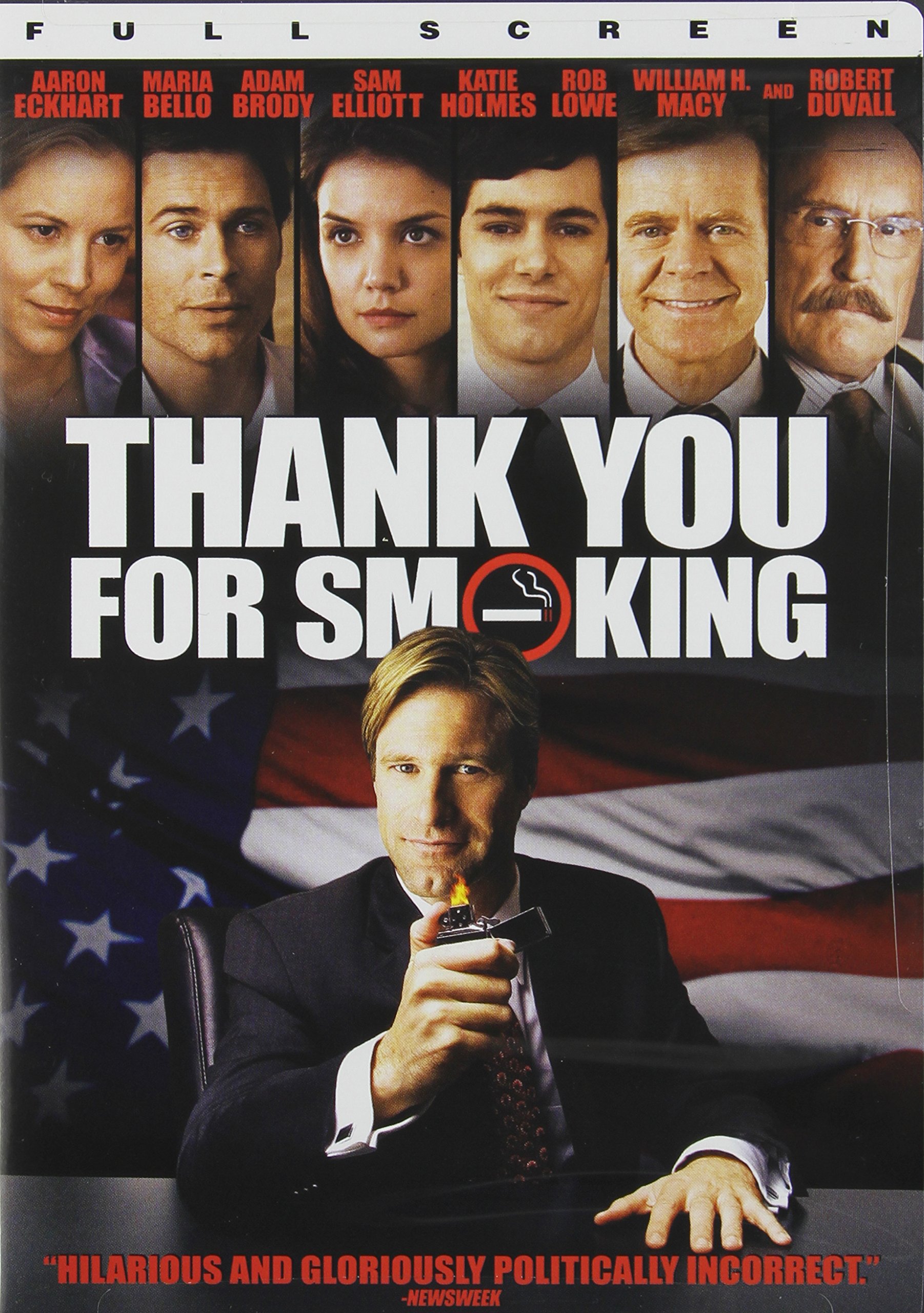 Thank You For Smoking Full Screen Edition On DVD With Aaron Eckhart
