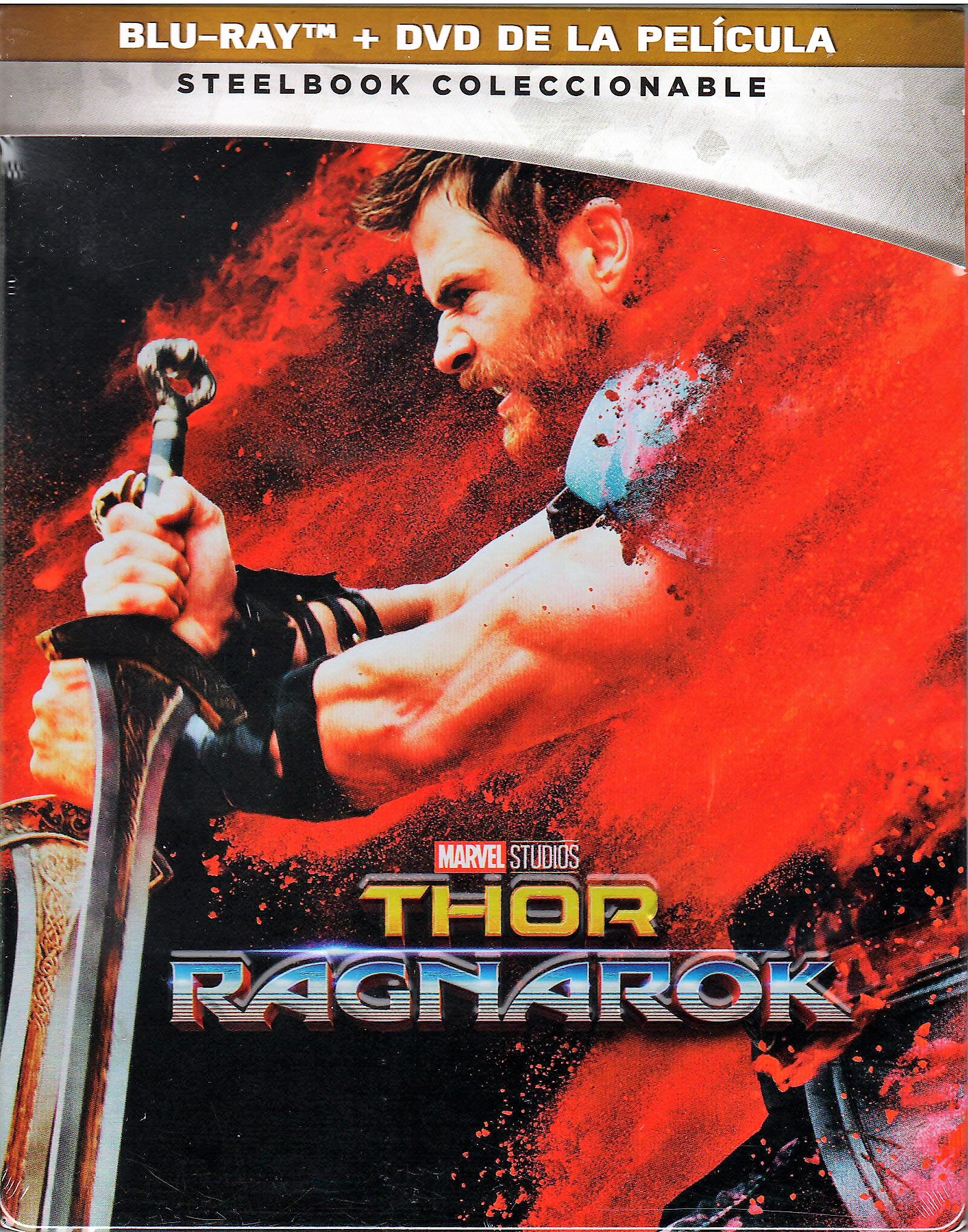 Image 0 of Thor Ragnarok Special Edition SteelBook On Blu-Ray Movie