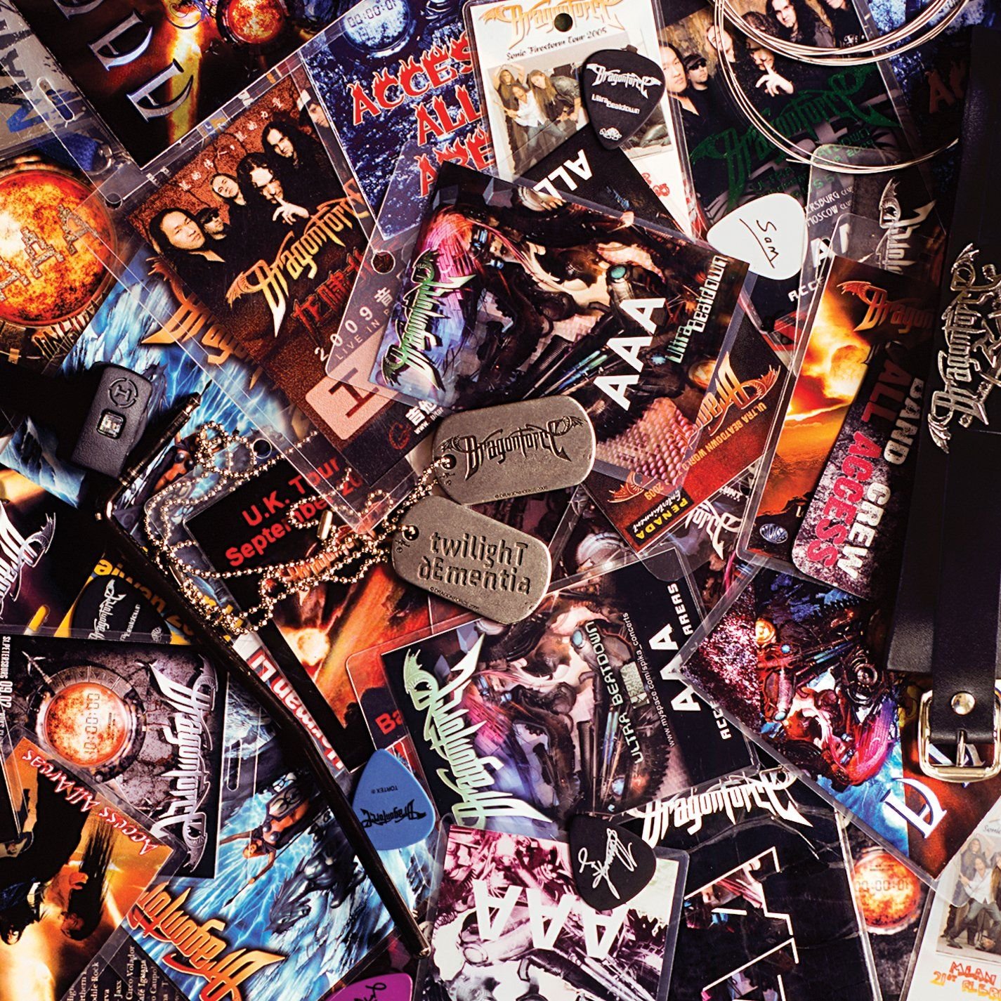 Twilight Dementia By Dragonforce On Audio CD Album Black 2010