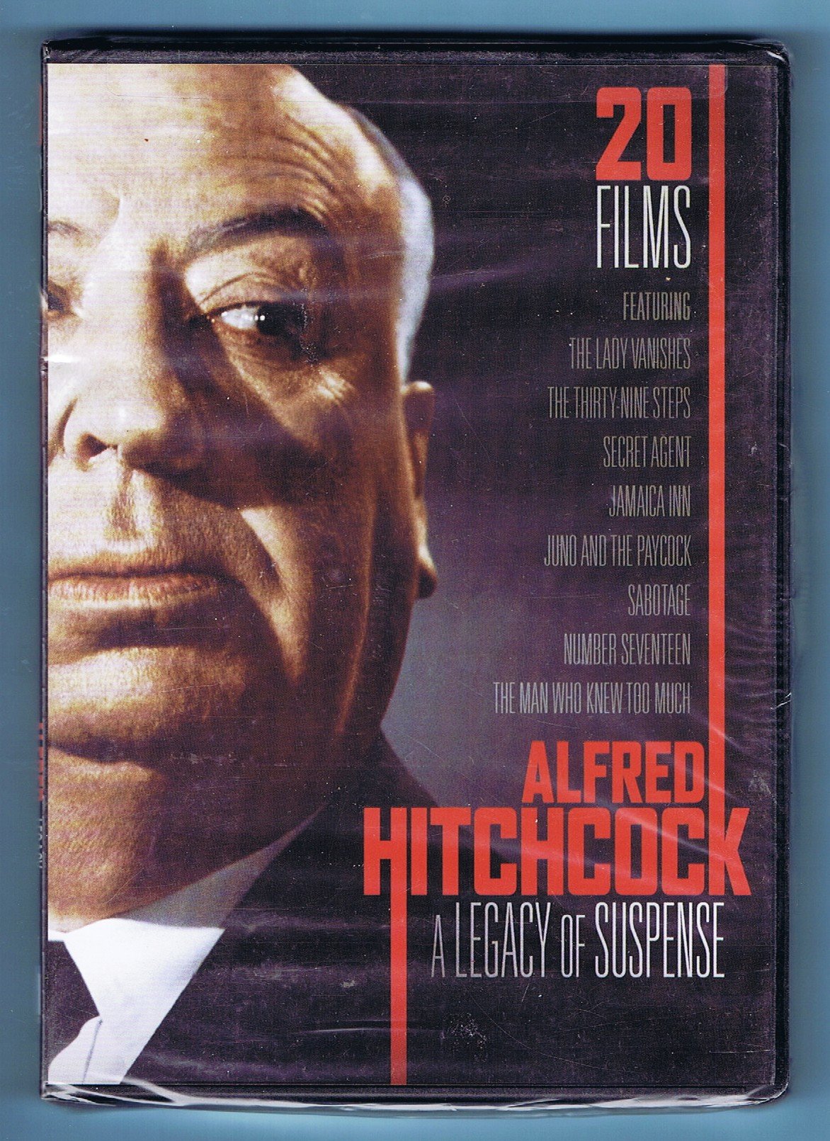Alfred Hitchcock A Legacy Of Suspense 20 Films 4-Disc Set On DVD