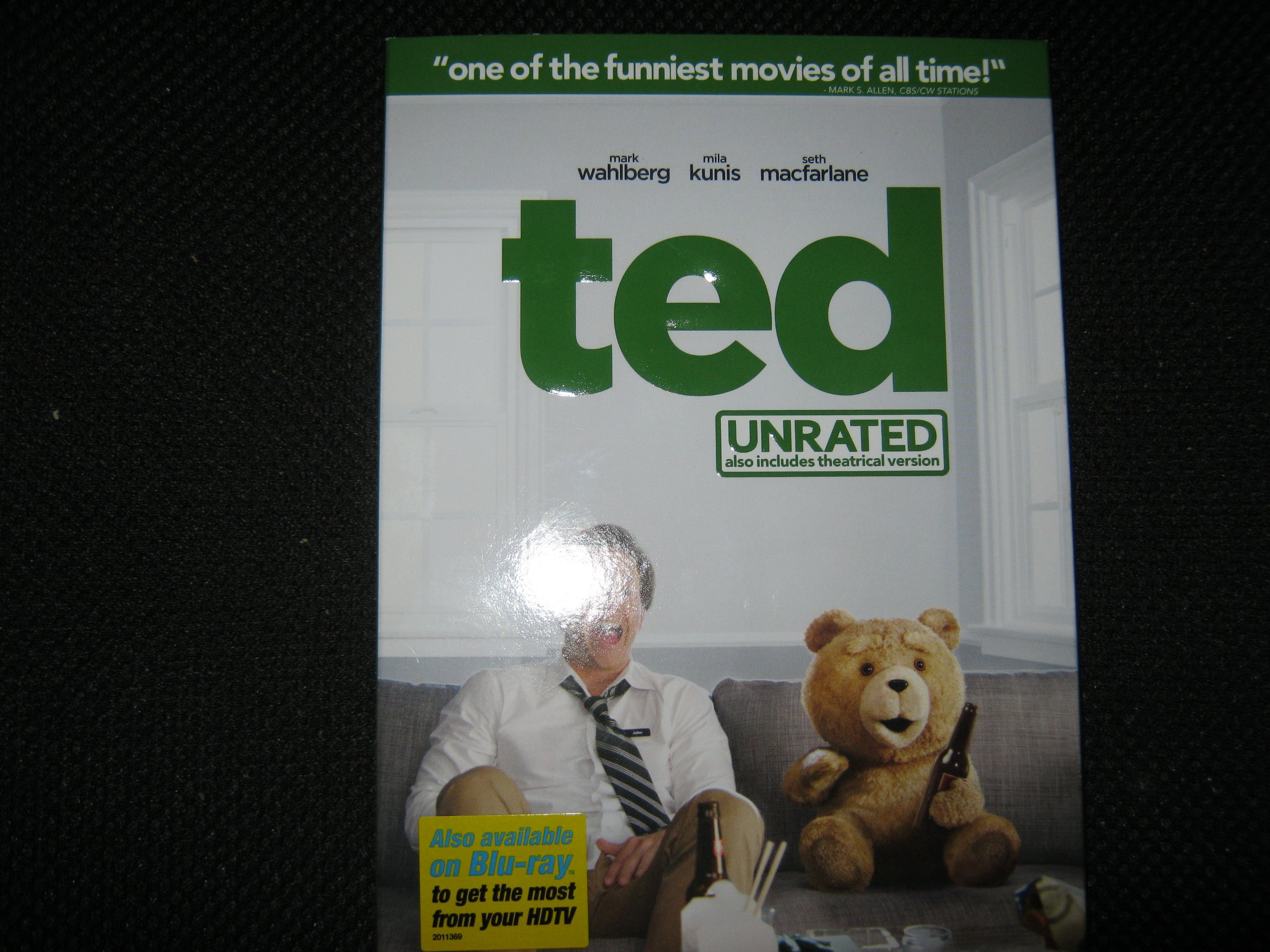 Ted On DVD With Mila Kunis Comedy Movie