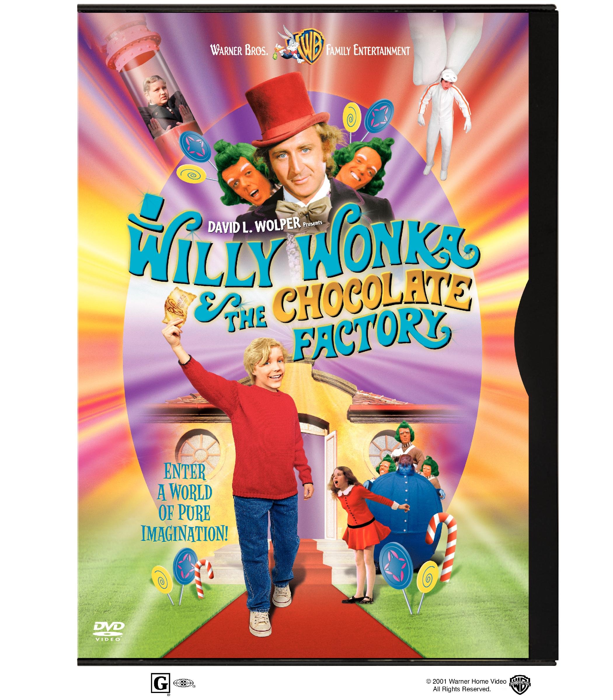 Willy Wonka / Chocolate Factory FullScreen On DVD With Gene Wilder