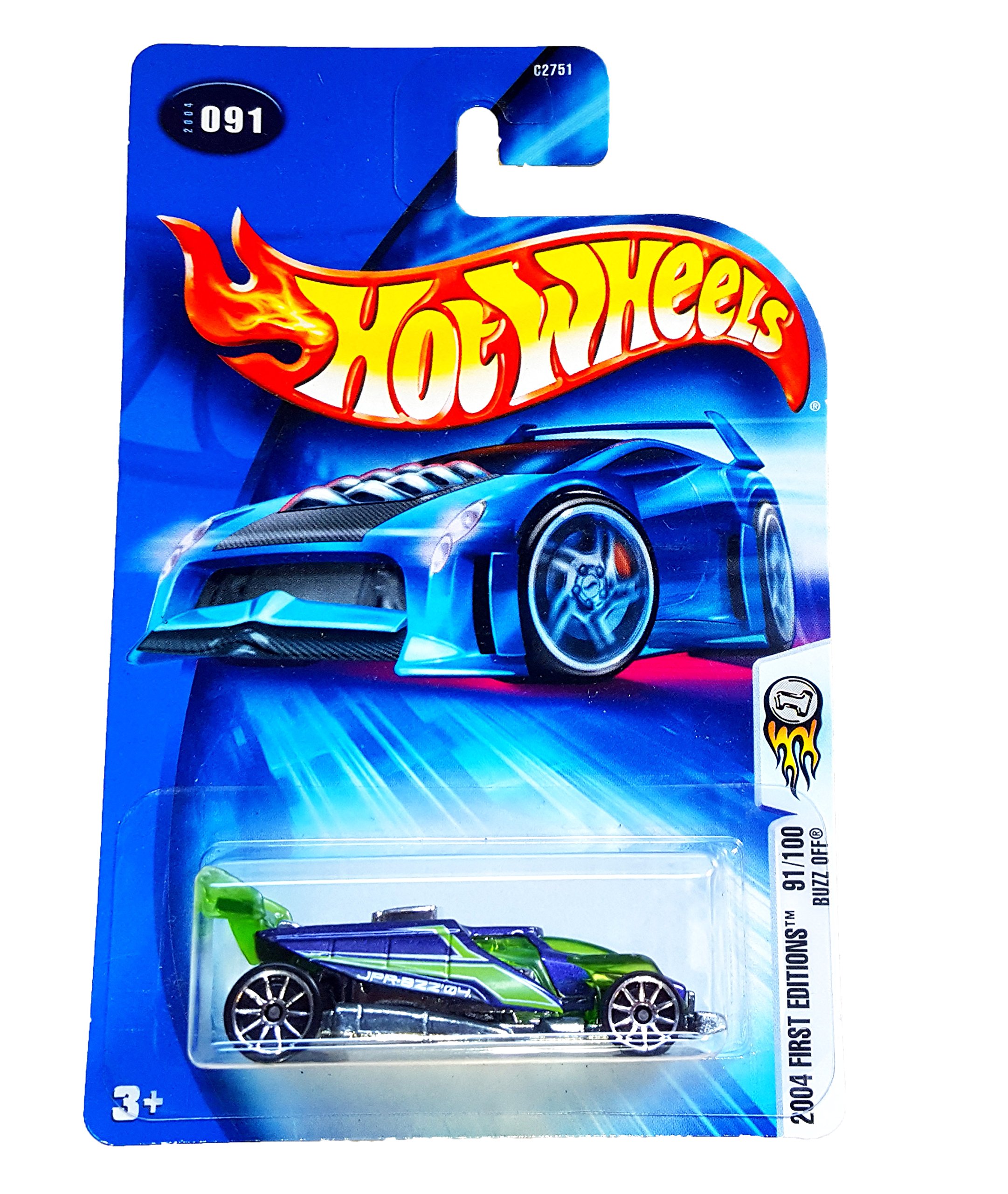 Hot Wheels 2004 First Editions 91/100 Buzz Off Toy Car