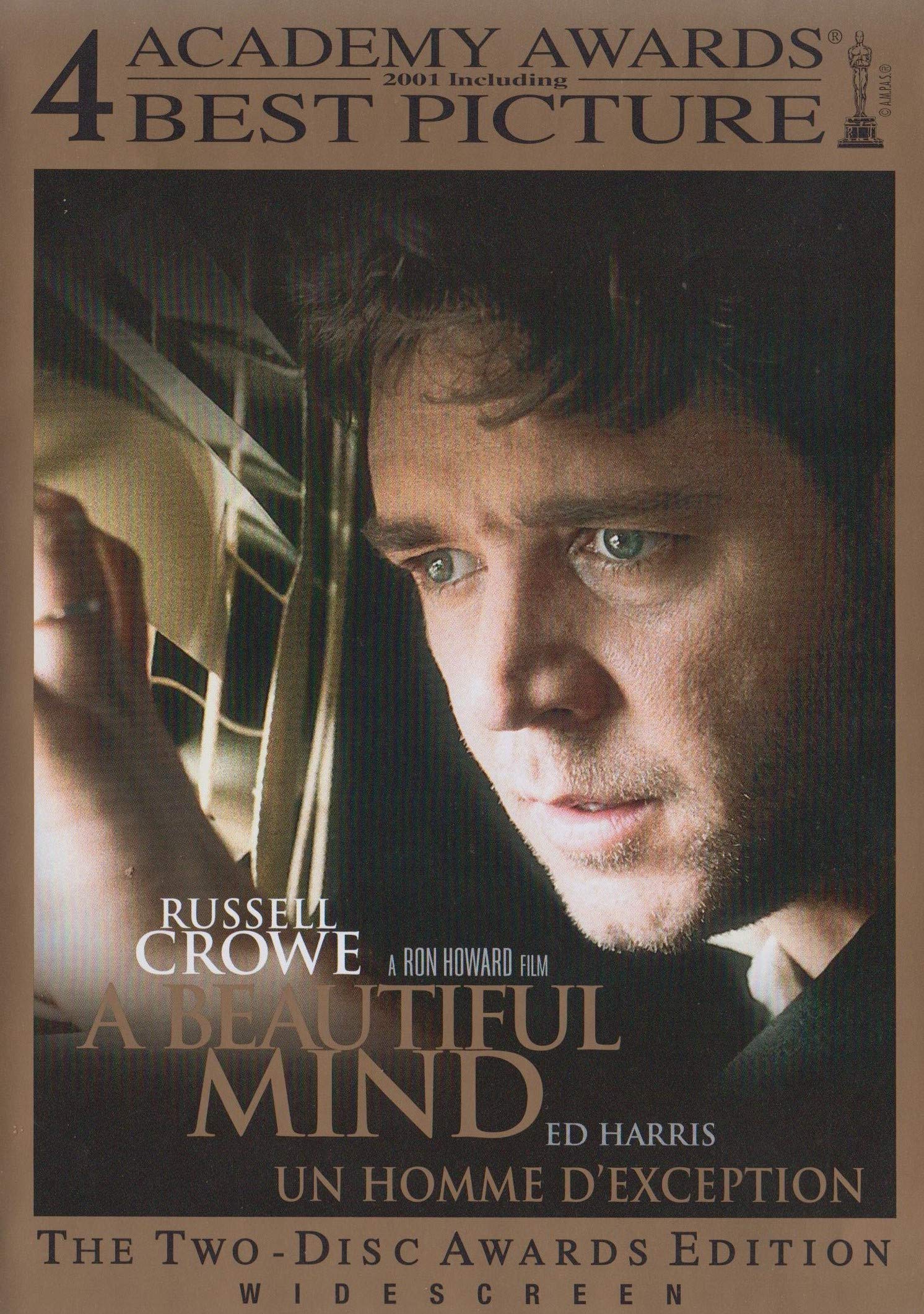Image 0 of A Beautiful Mind On DVD with Russell Crowe Drama Movie
