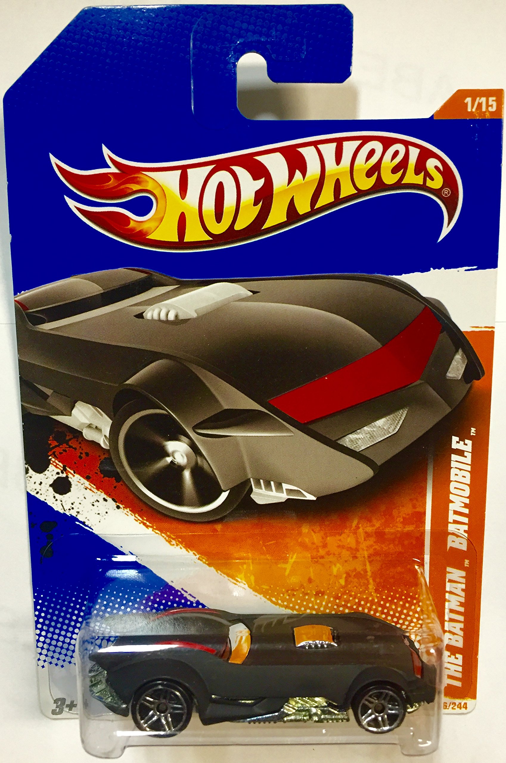 Image 0 of Hot Wheels 2011 The Batman Batmobile Track Stars 66/244 1:64 Scale Toy
