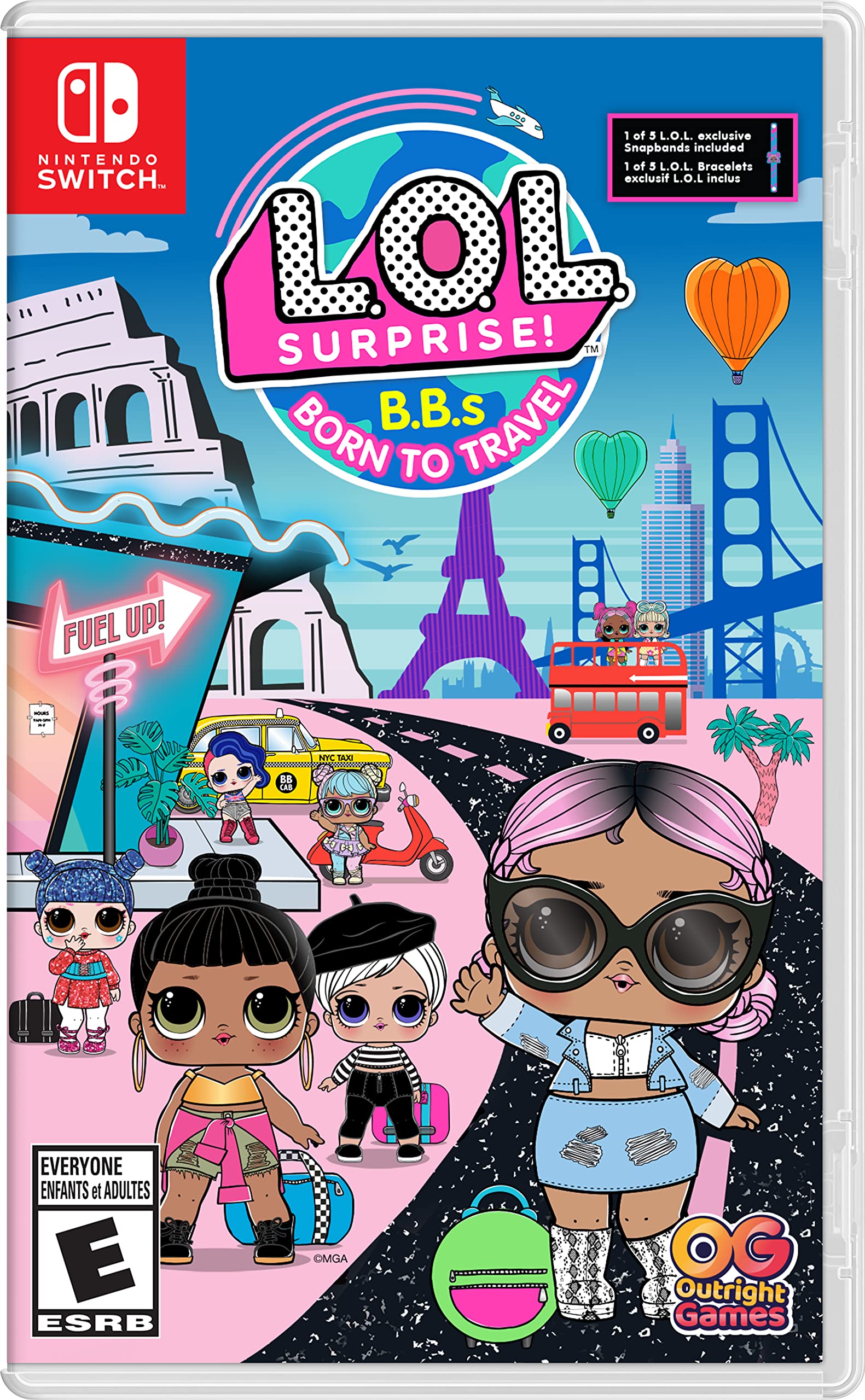 Image 0 of Lol Surprise! BBs Born To Travel For Nintendo Switch