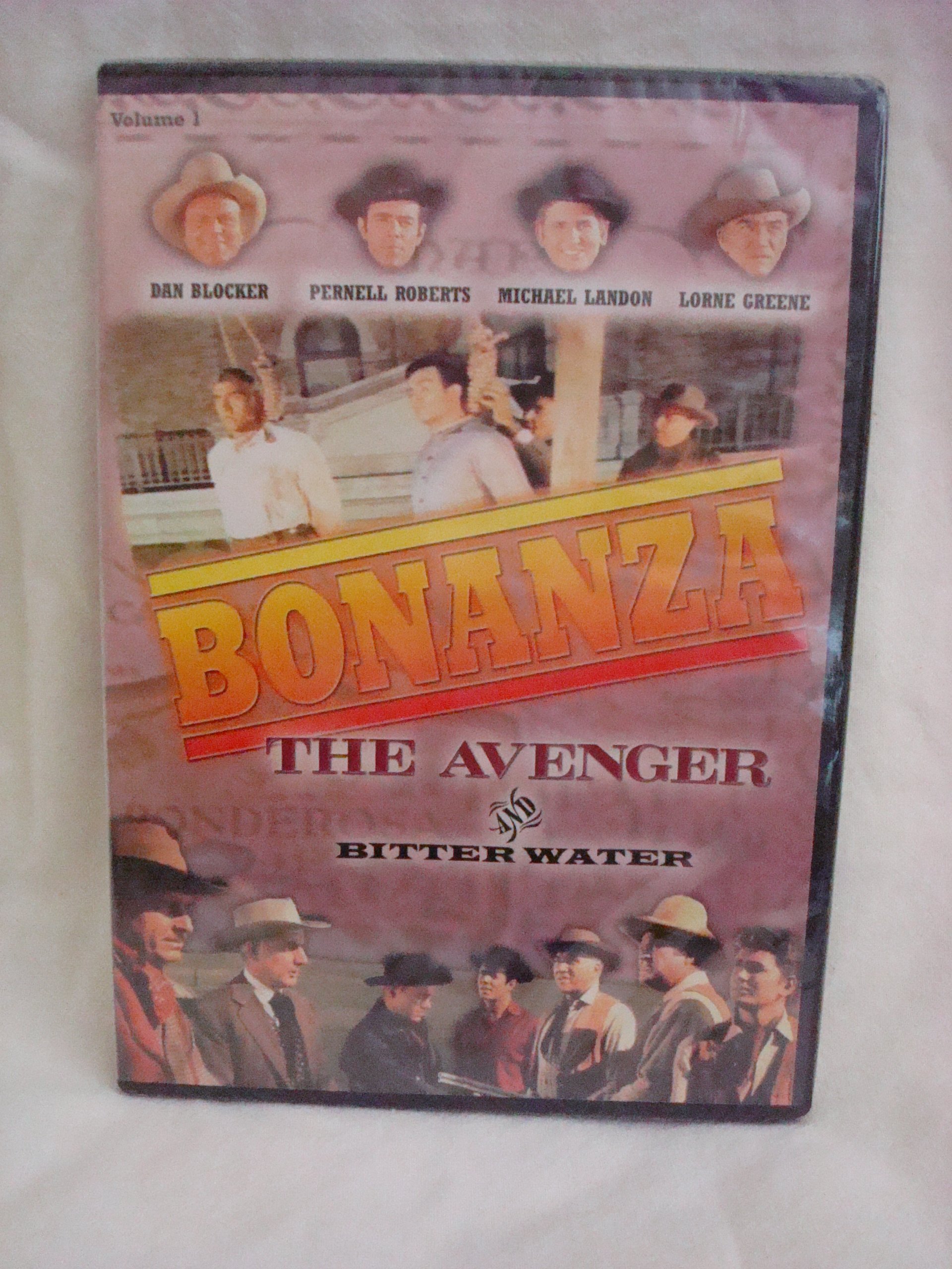 Bonanza Episodes Slim Case On DVD With Lorne Greene Dan Blocker
