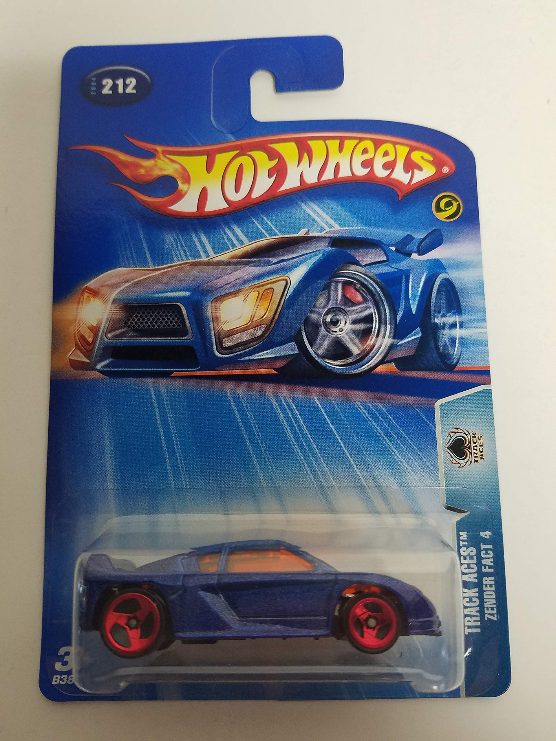 Track Aces Zender Fact 4 2004 Hot Wheels Diecast Car No 212 Toy Car