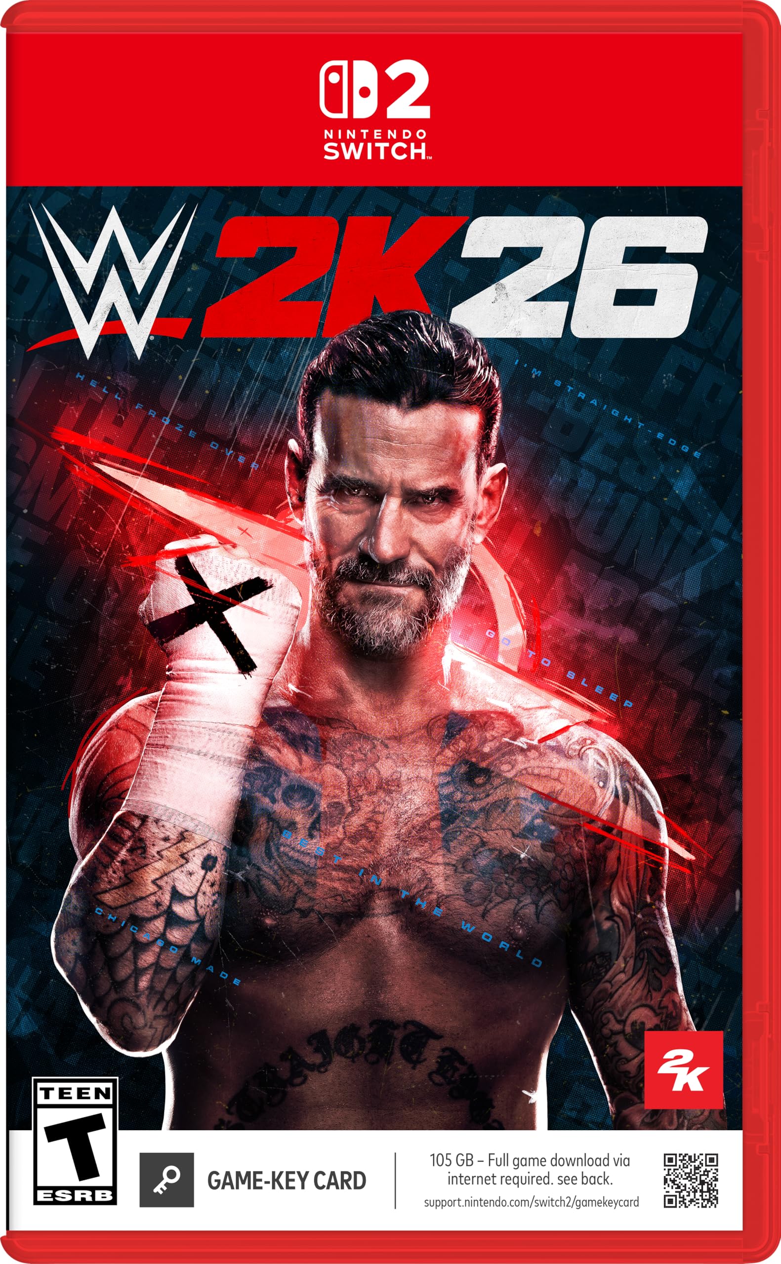 WWE 2K26 Nintendo Switch 2 Wrestling Sports