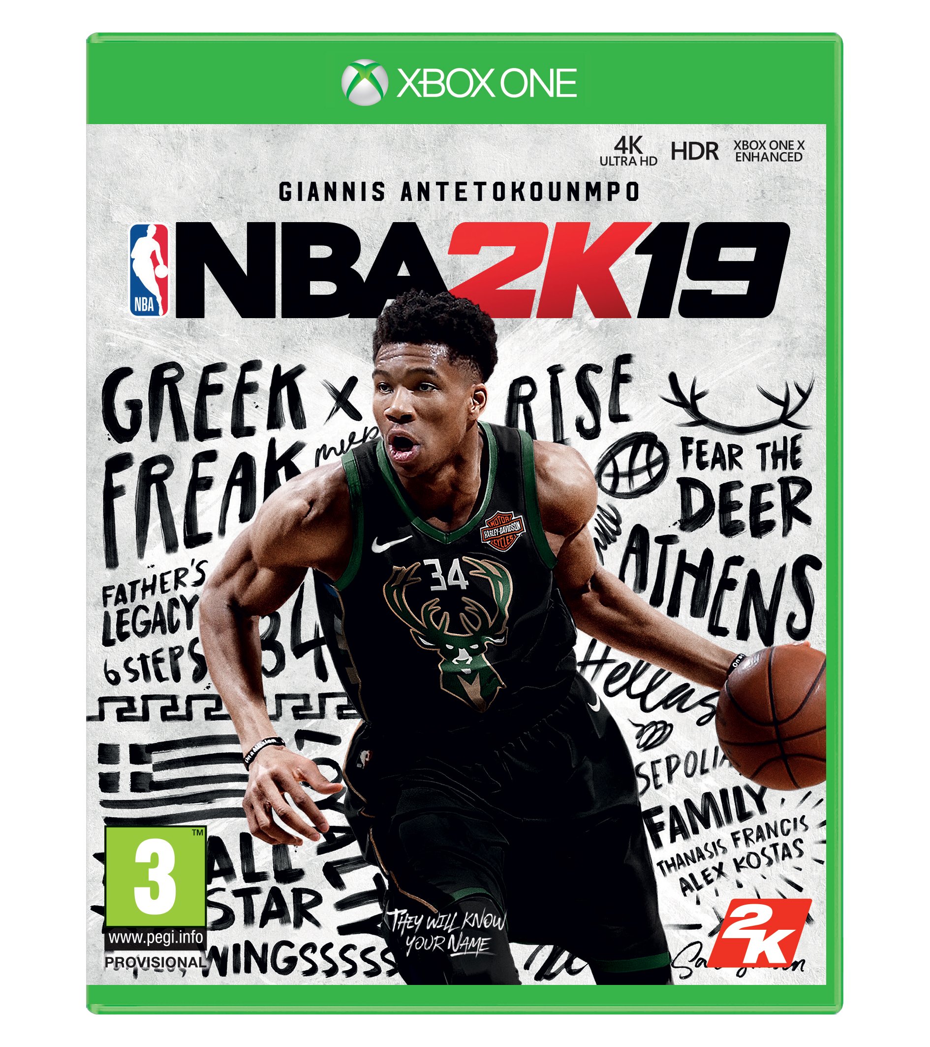 NBA 2K19 Xbox One For Xbox One Basketball