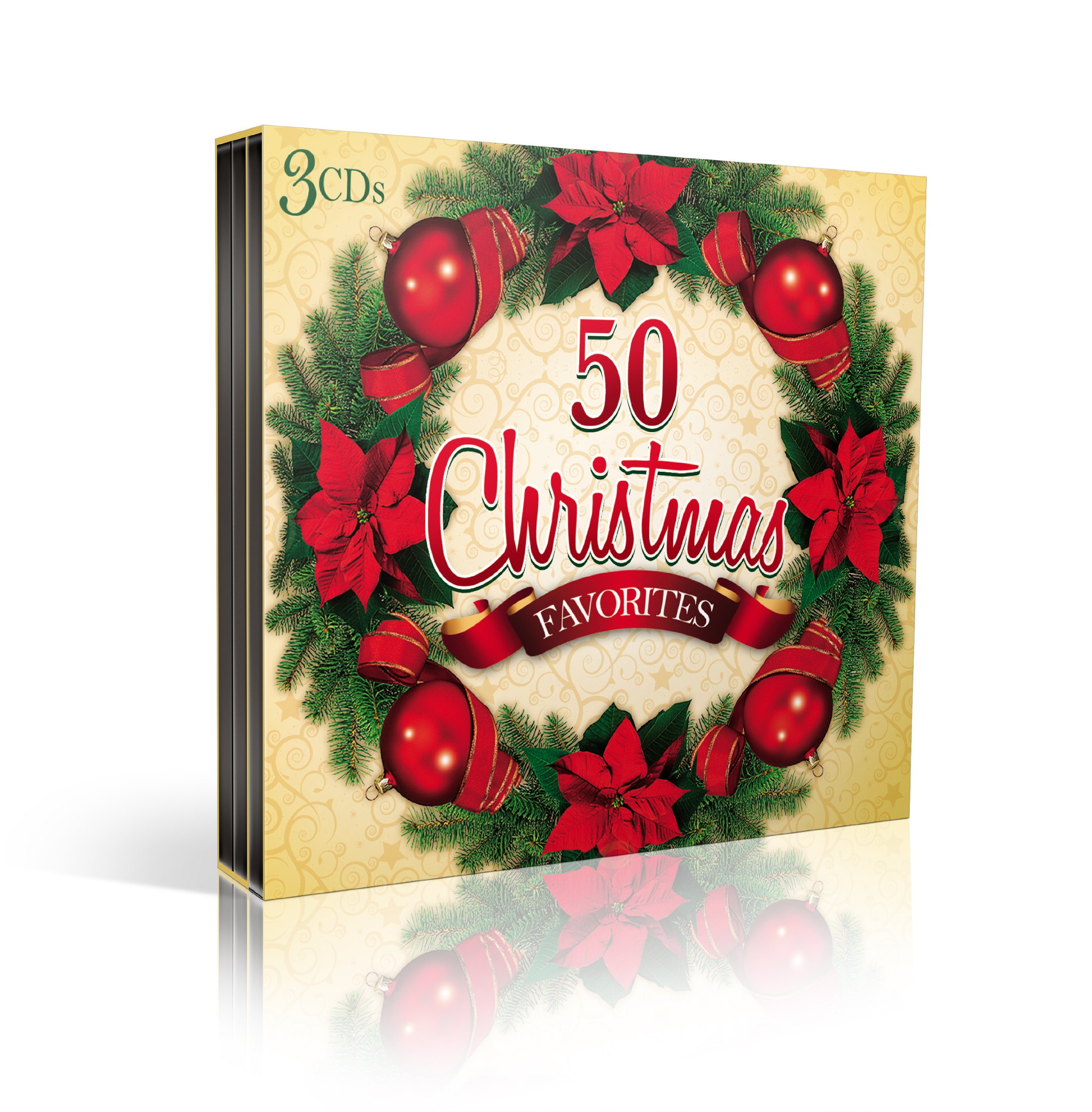Image 0 of 50 Christmas Favorites 3 CD Set By Starlight Orchestra And Singers On Audio CD A