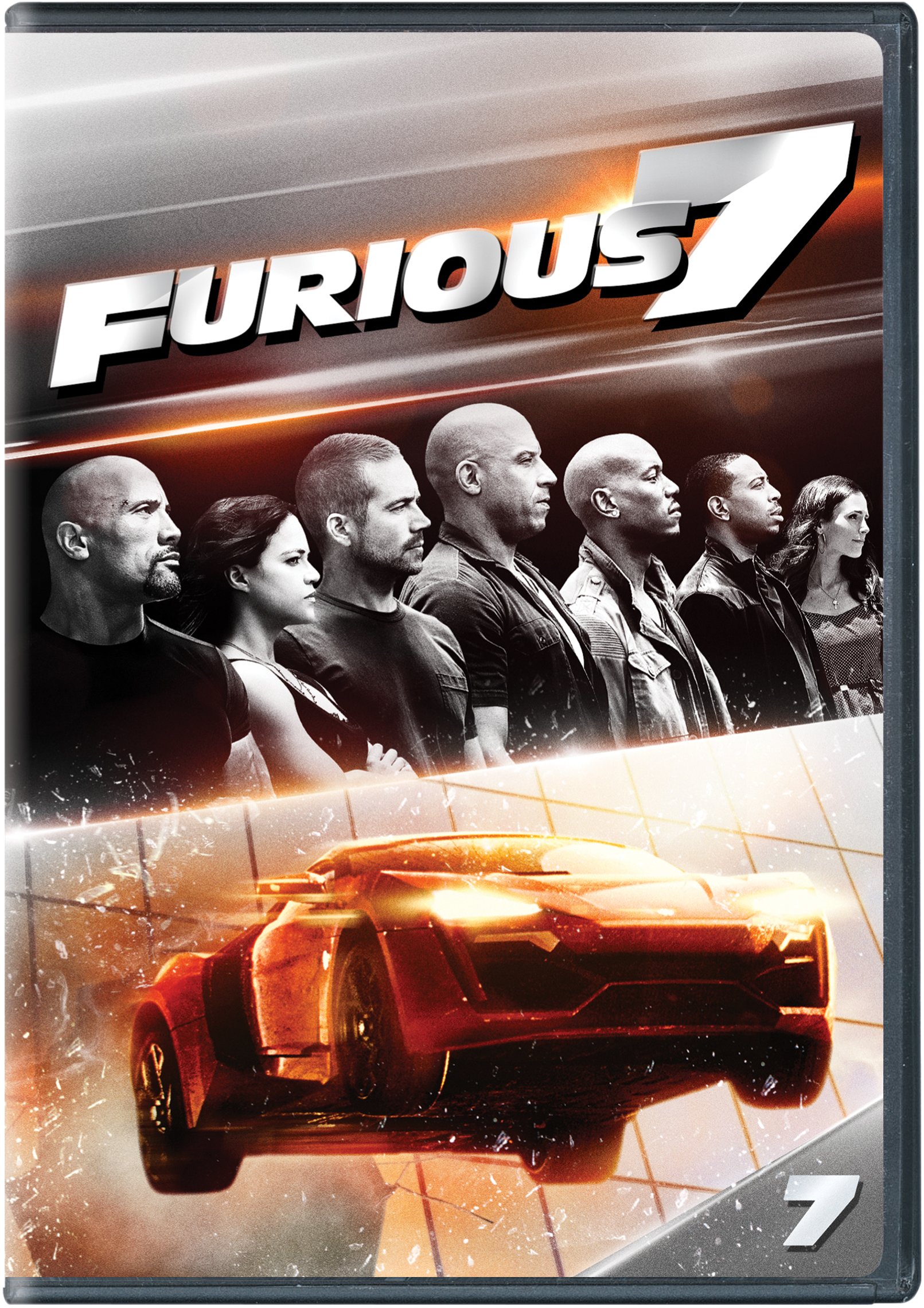 Image 0 of Furious 7 On DVD With Vin Diesel Movie
