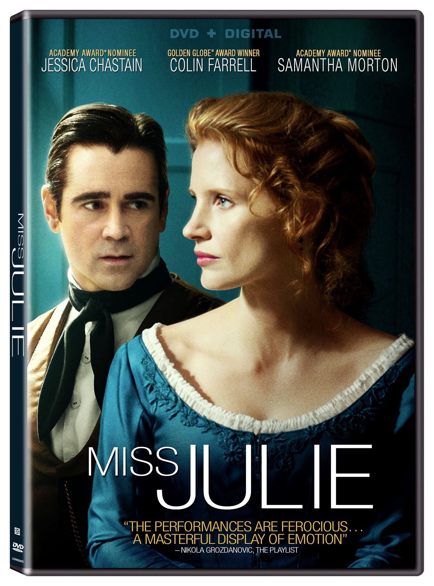 Miss Julie On DVD Drama Movie