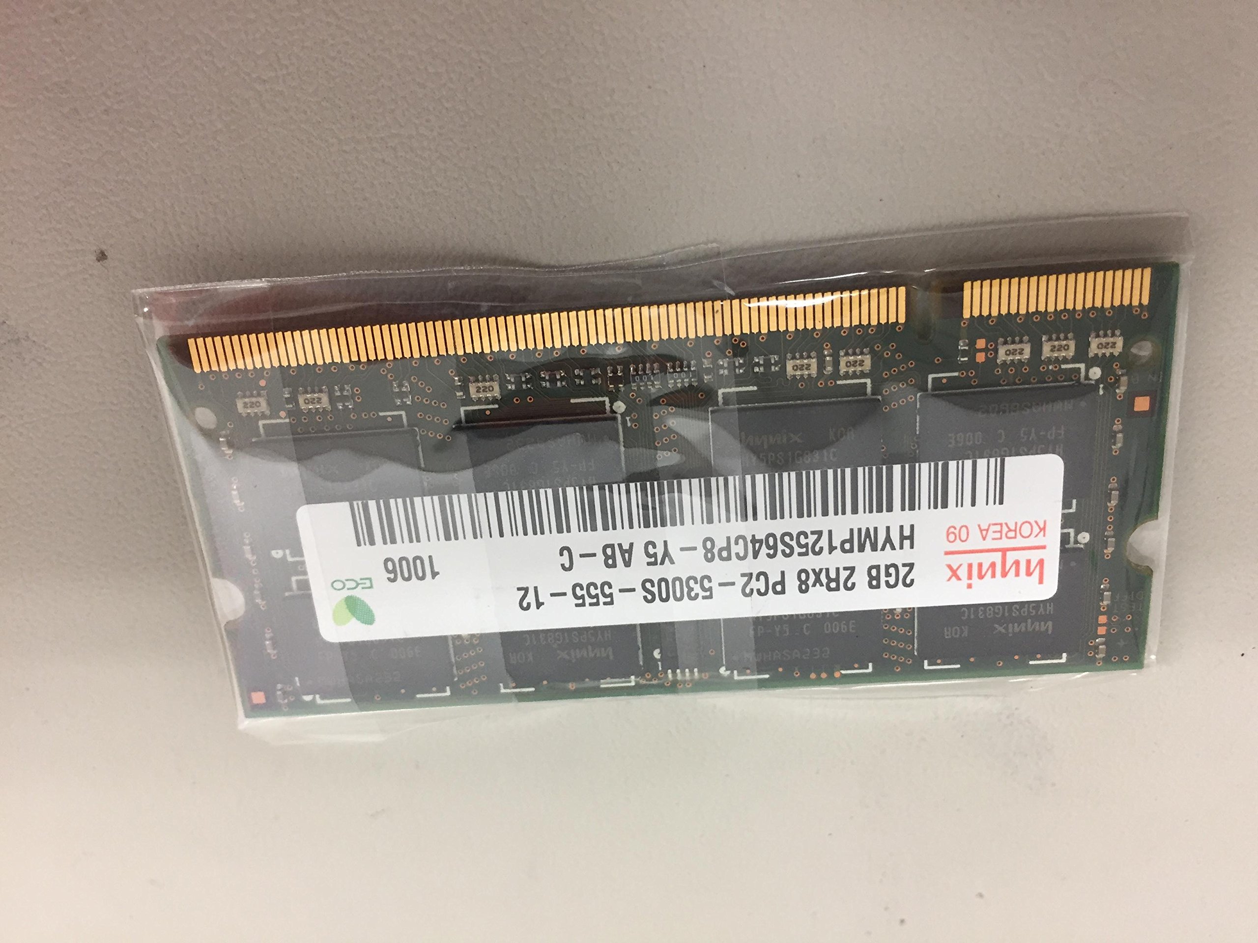 Hynix HYMP125S64CP8-Y5 2GB 2RX8 DDR2 PC2-5300 204P SODIMM