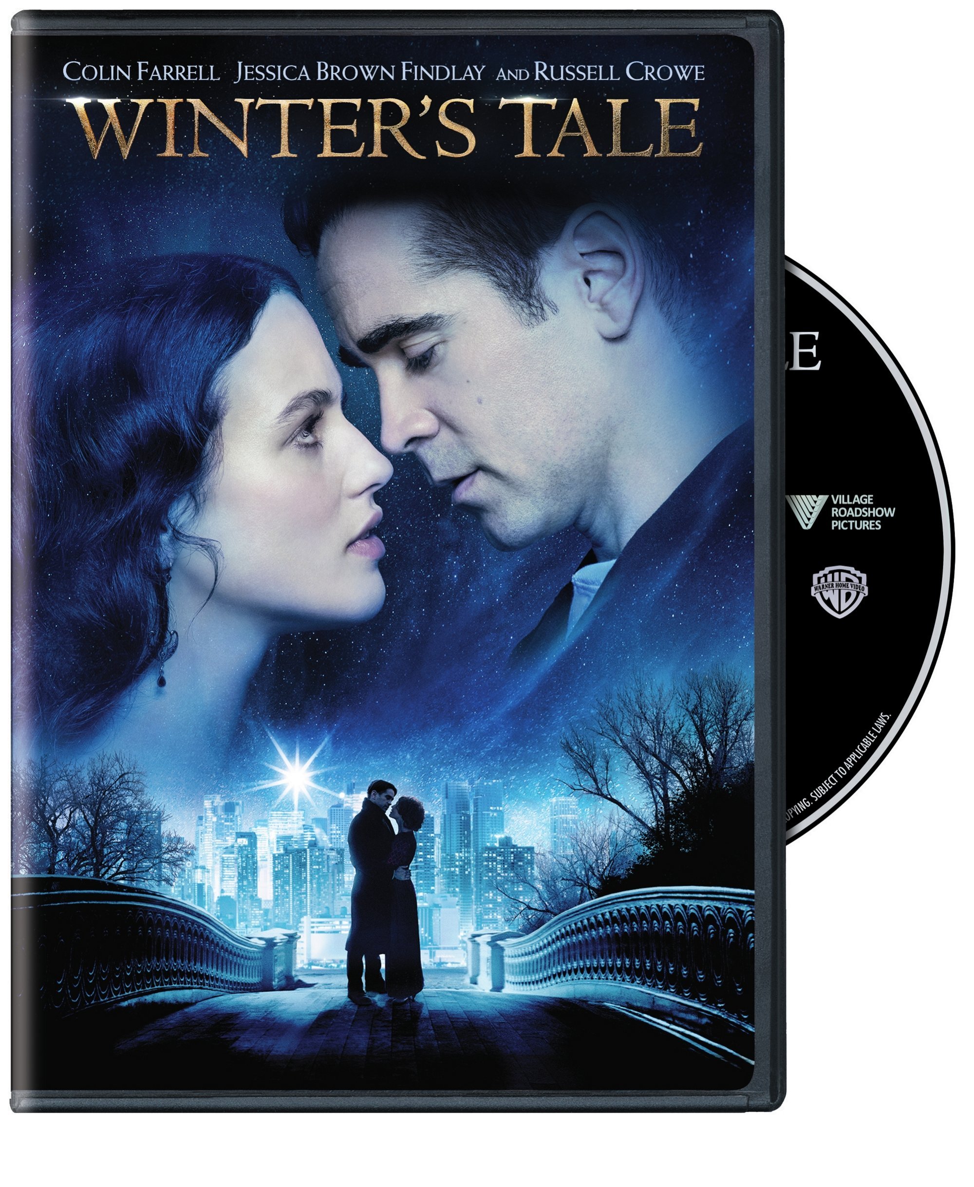 Winter's Tale DVD On DVD With Colin Farrell Drama