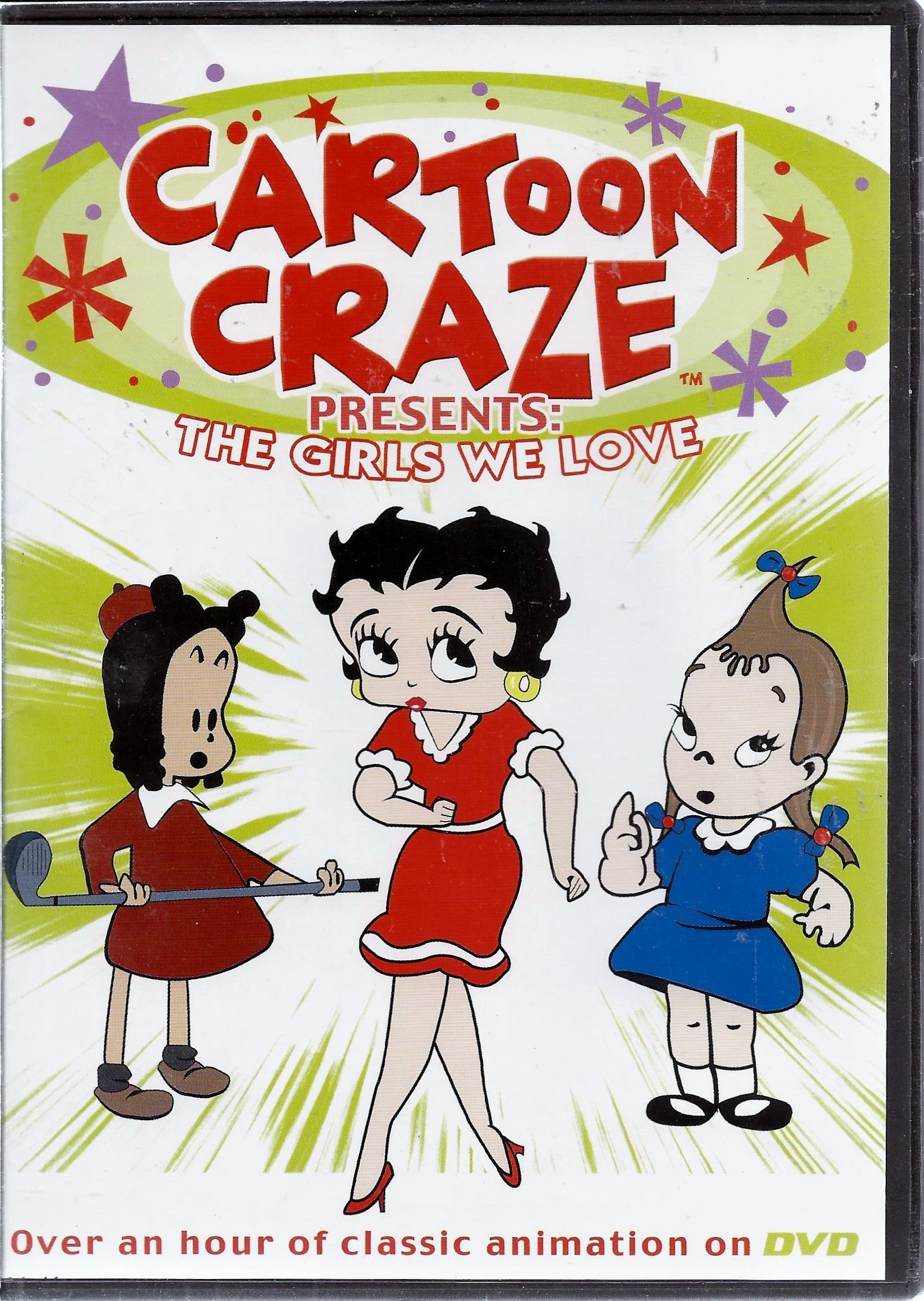 Image 0 of Cartoon Craze Presents: The Girls We Love On DVD With Betty Boop