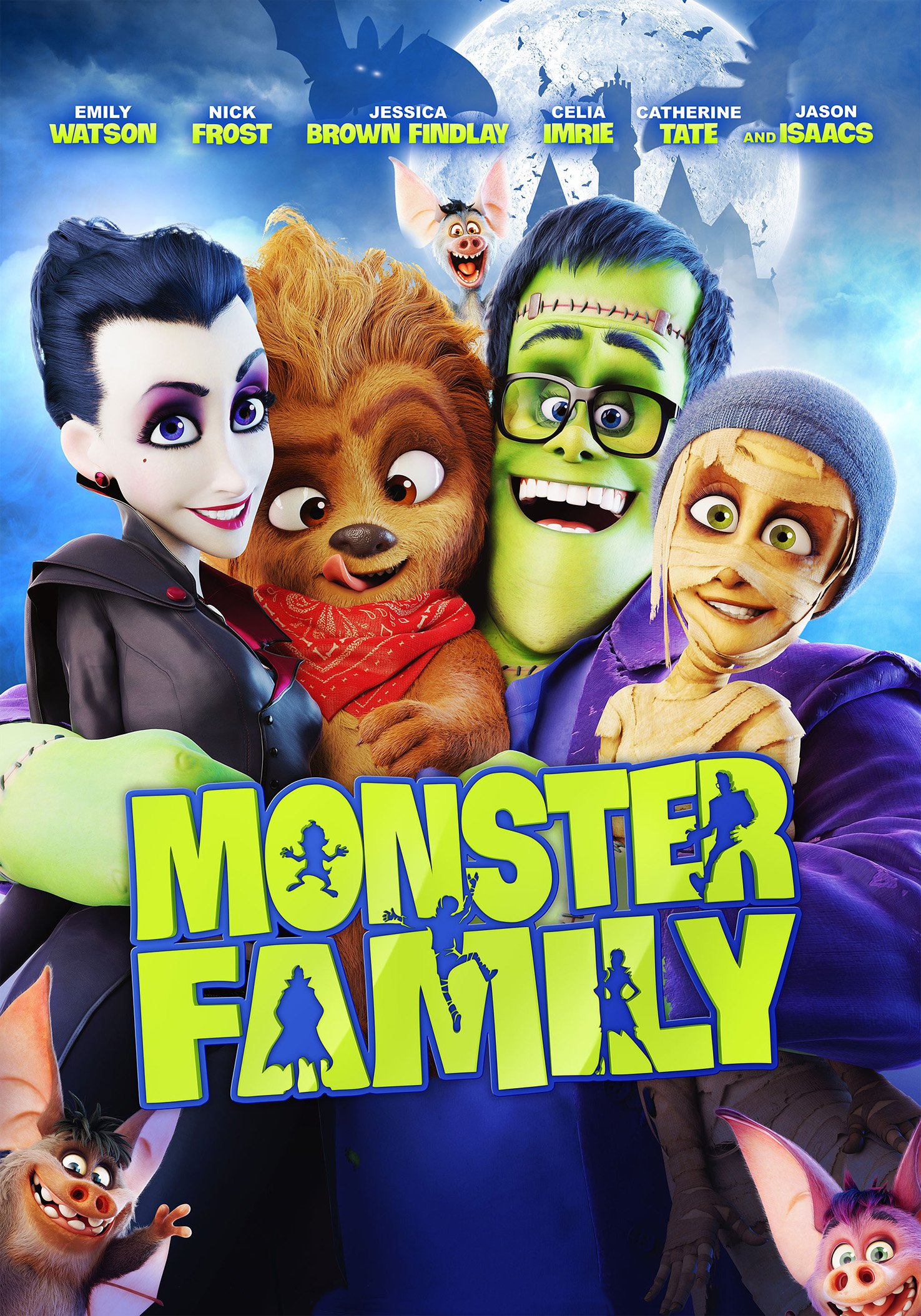 Image 0 of Monster Family On DVD With Emily Watson Nick Frost Jason Isaacs