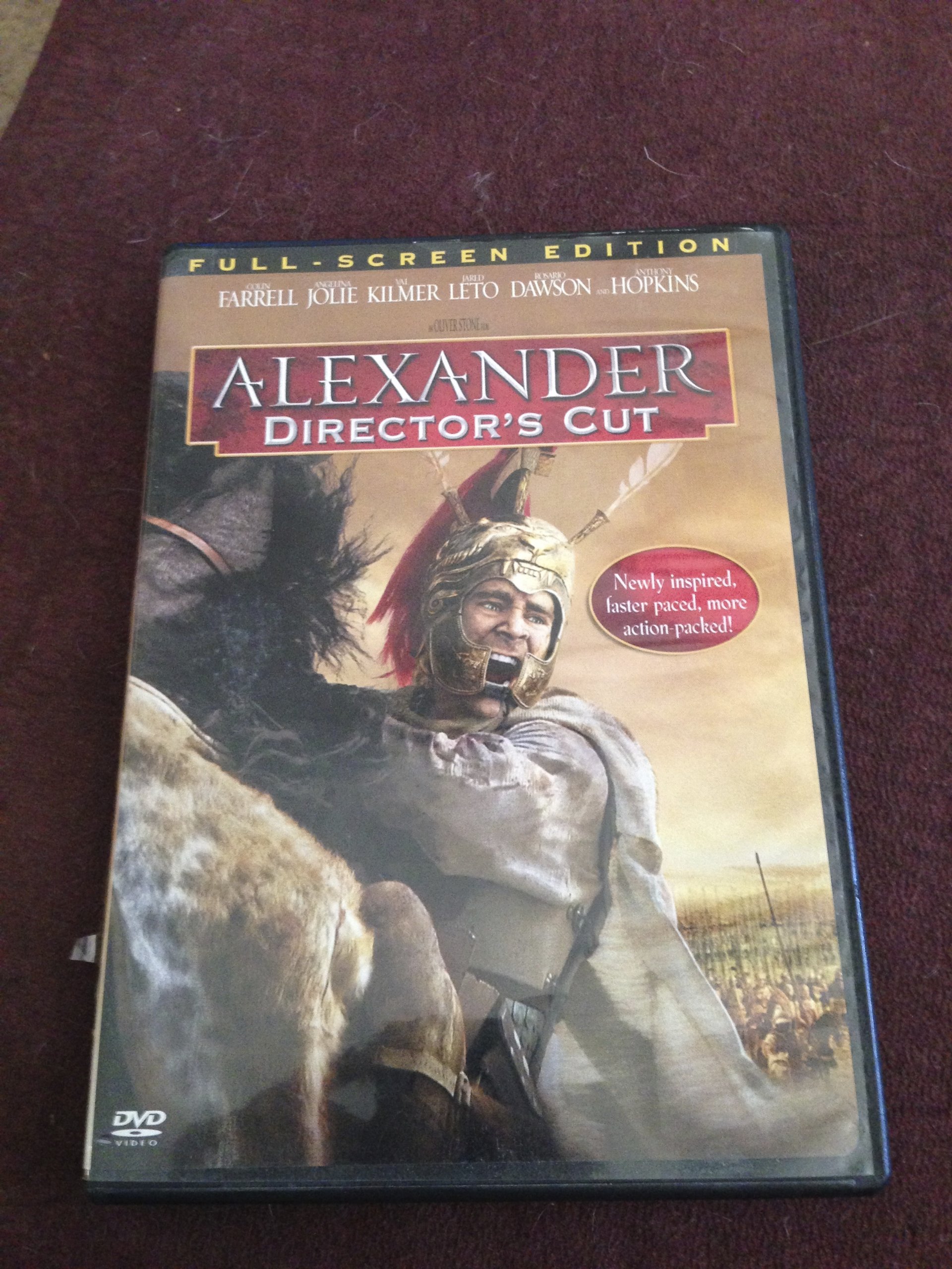Alexander On DVD With Colin Farrell Drama