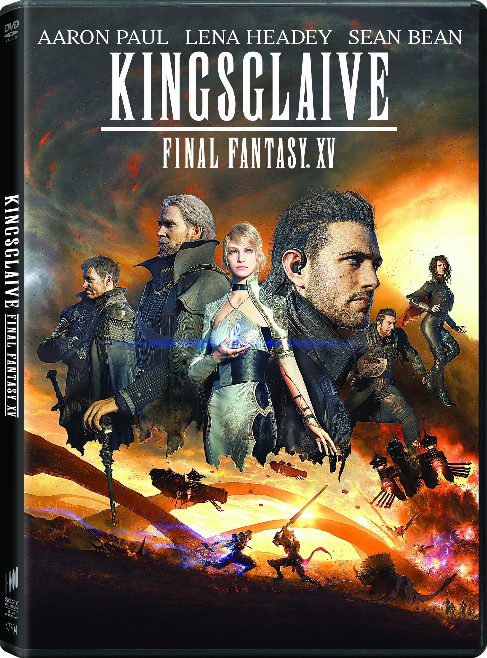Kingsglaive: Final Fantasy XV On DVD