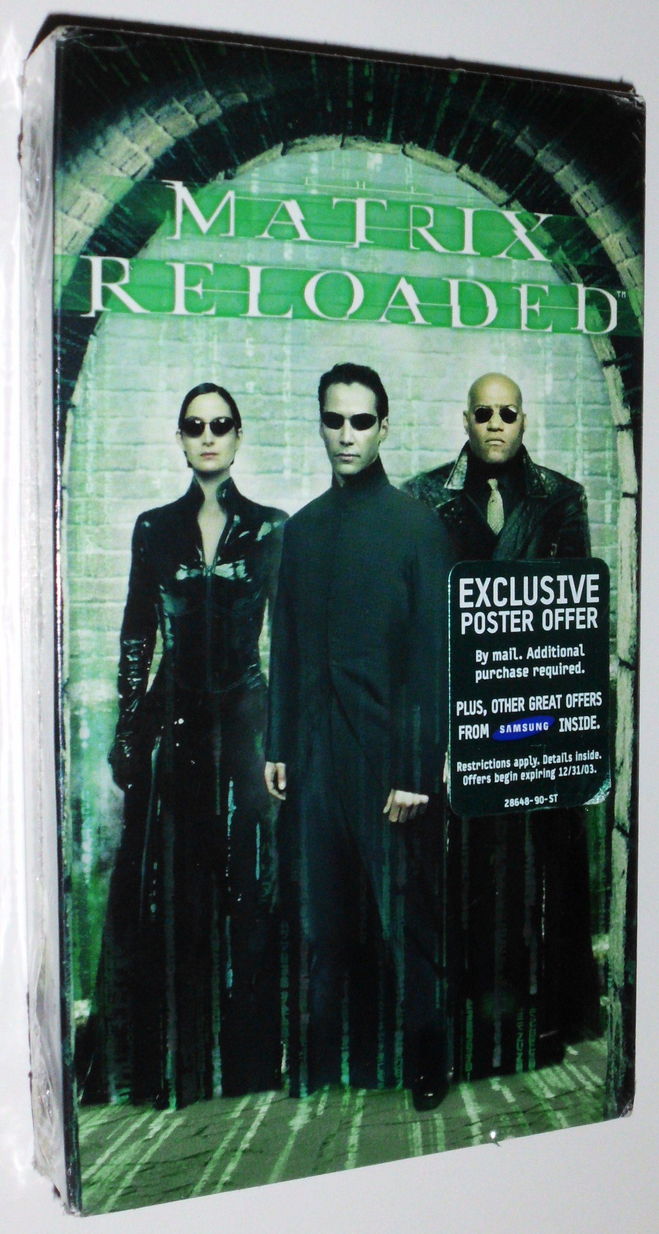 The Matrix Reloaded VHS On VHS