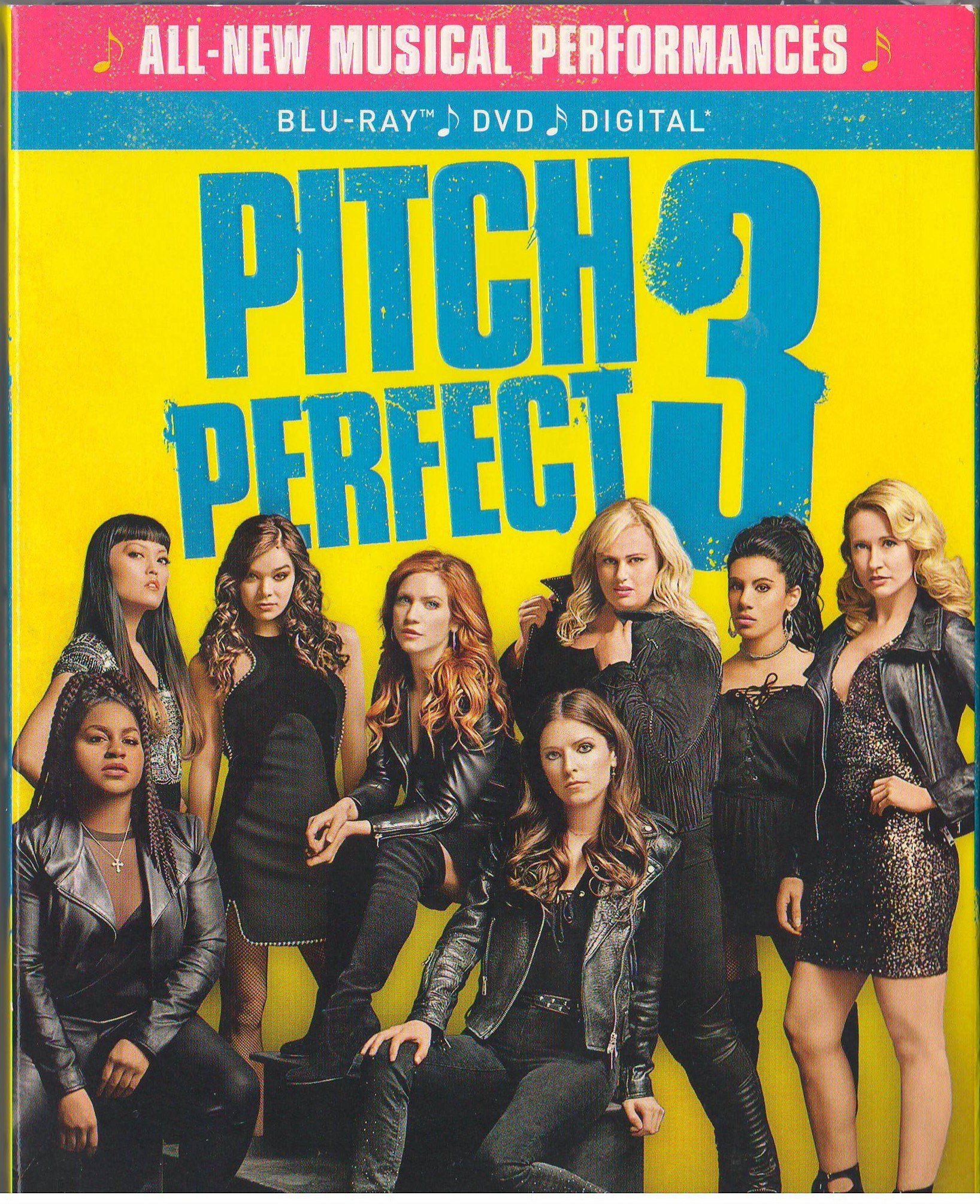 Pitch Perfect 3 On Blu-Ray With Anna Kendrick Comedy