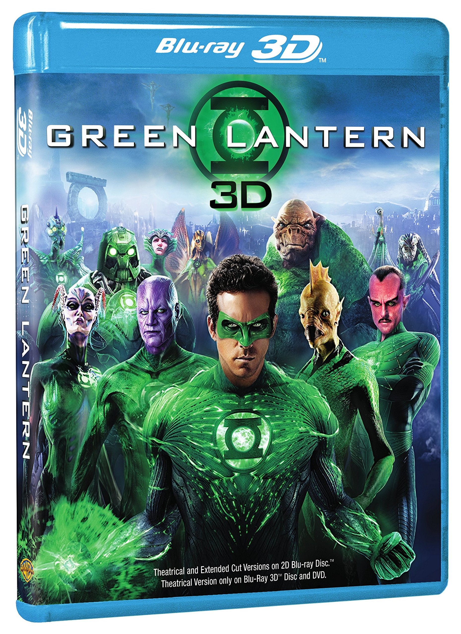 Image 0 of Green Lantern Two-Disc Combo: 3D / On Blu-Ray With Ryan Reynolds 2