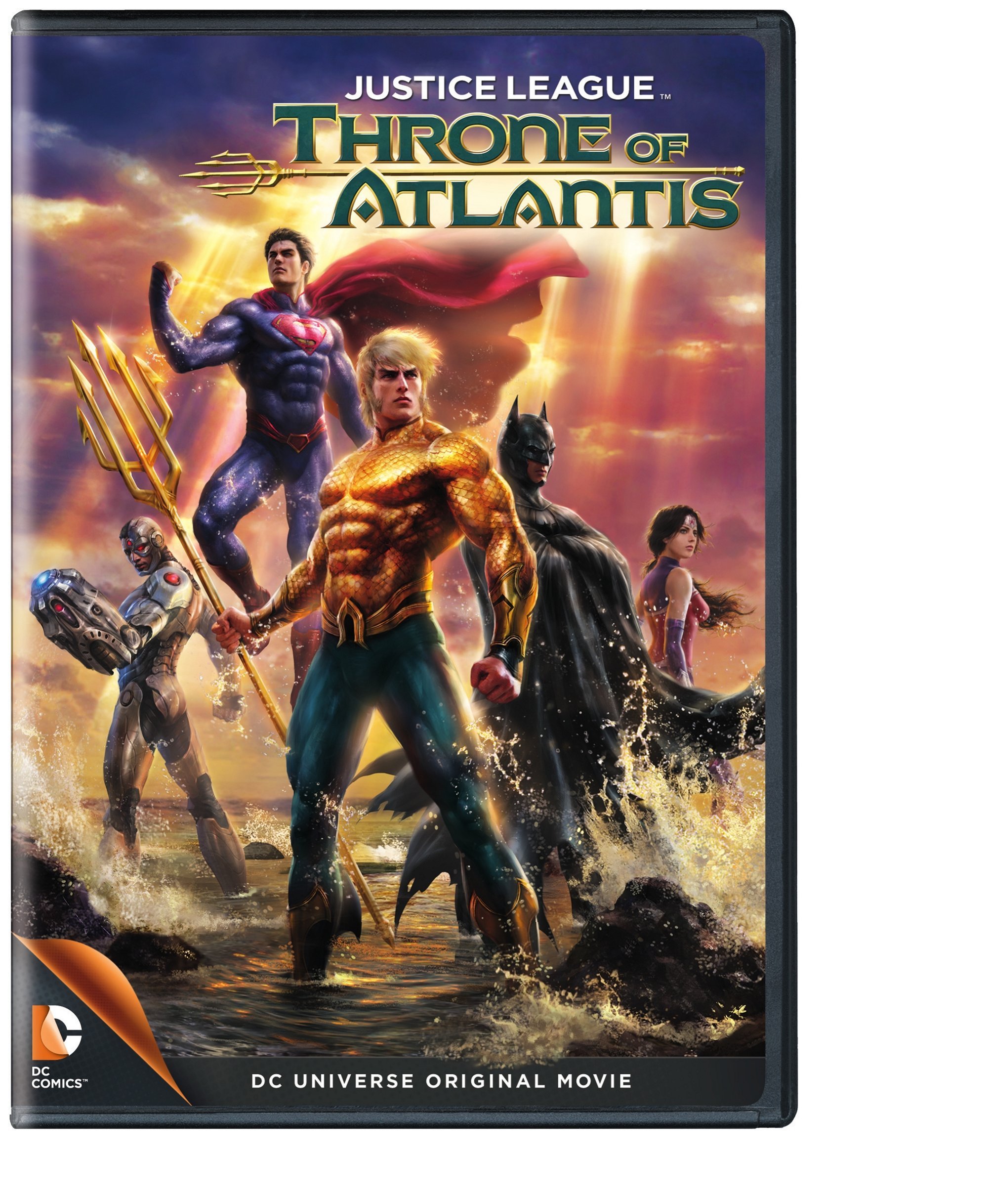 Image 0 of Justice League: Throne Of Atlantis On DVD With Matt Lanter Rosario