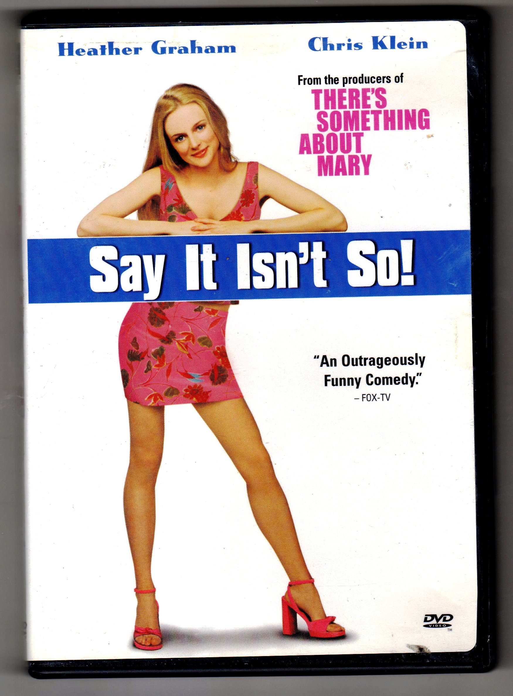 Image 0 of Say It Isn't So! On DVD With Chris Klein Heather Graham Sally Field