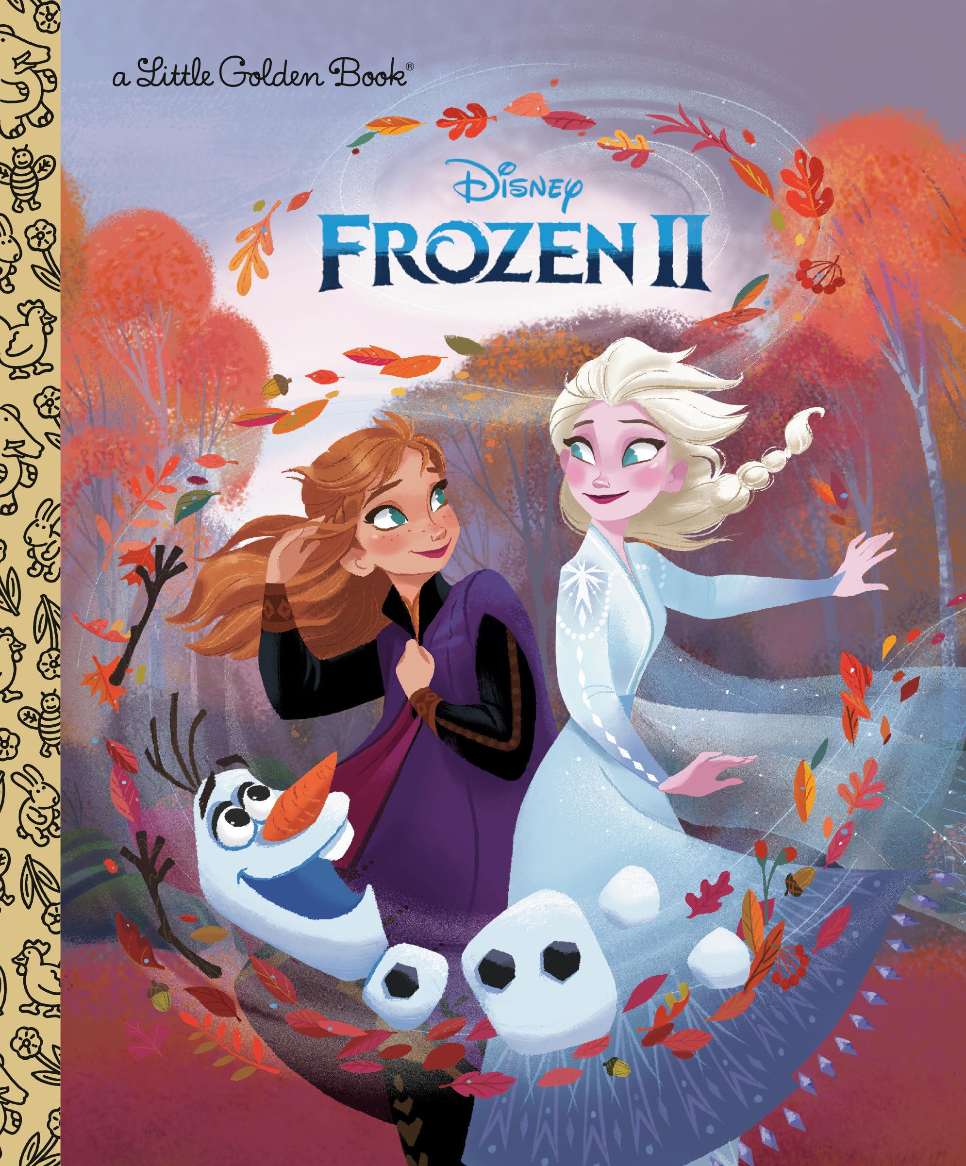 Image 0 of Frozen 2 Little Golden Book Disney Frozen By Golden Books Illustrator