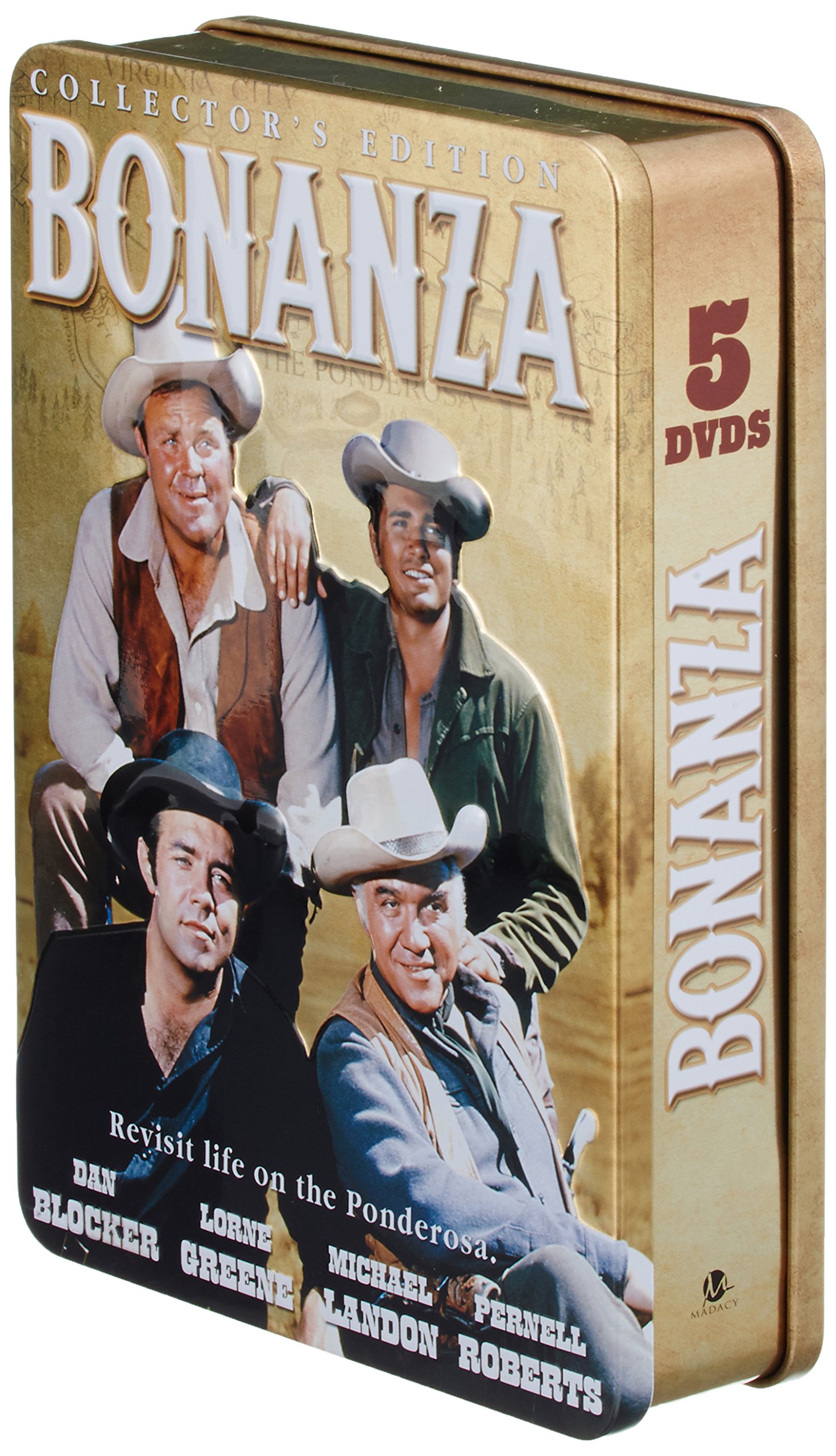Image 0 of Bonanza: Revisit Life On The Ponderosa On DVD With Greene Lorne