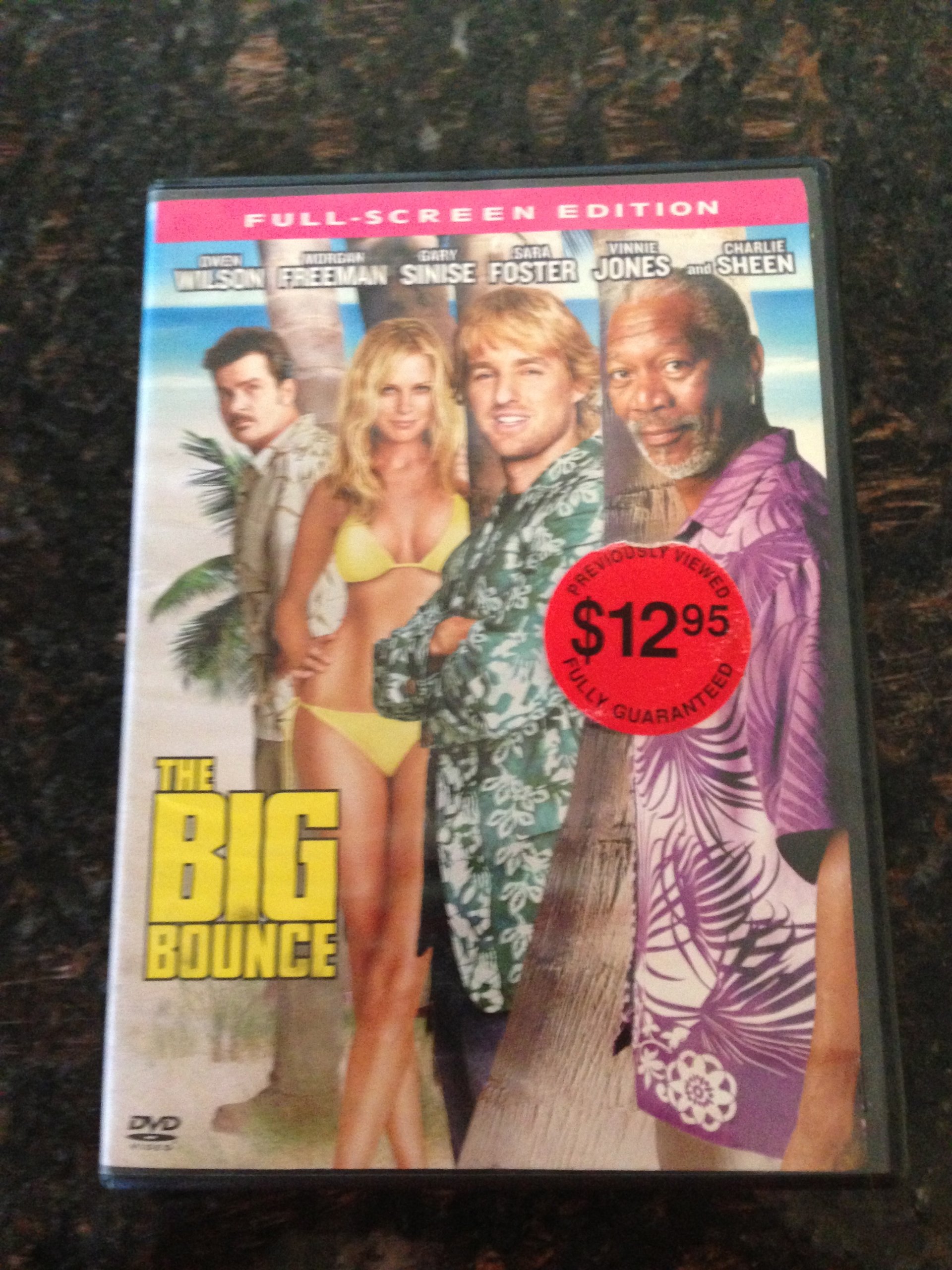 Big Bounce Full-Screen On DVD With Owen Wilson Morgan Freeman Gary