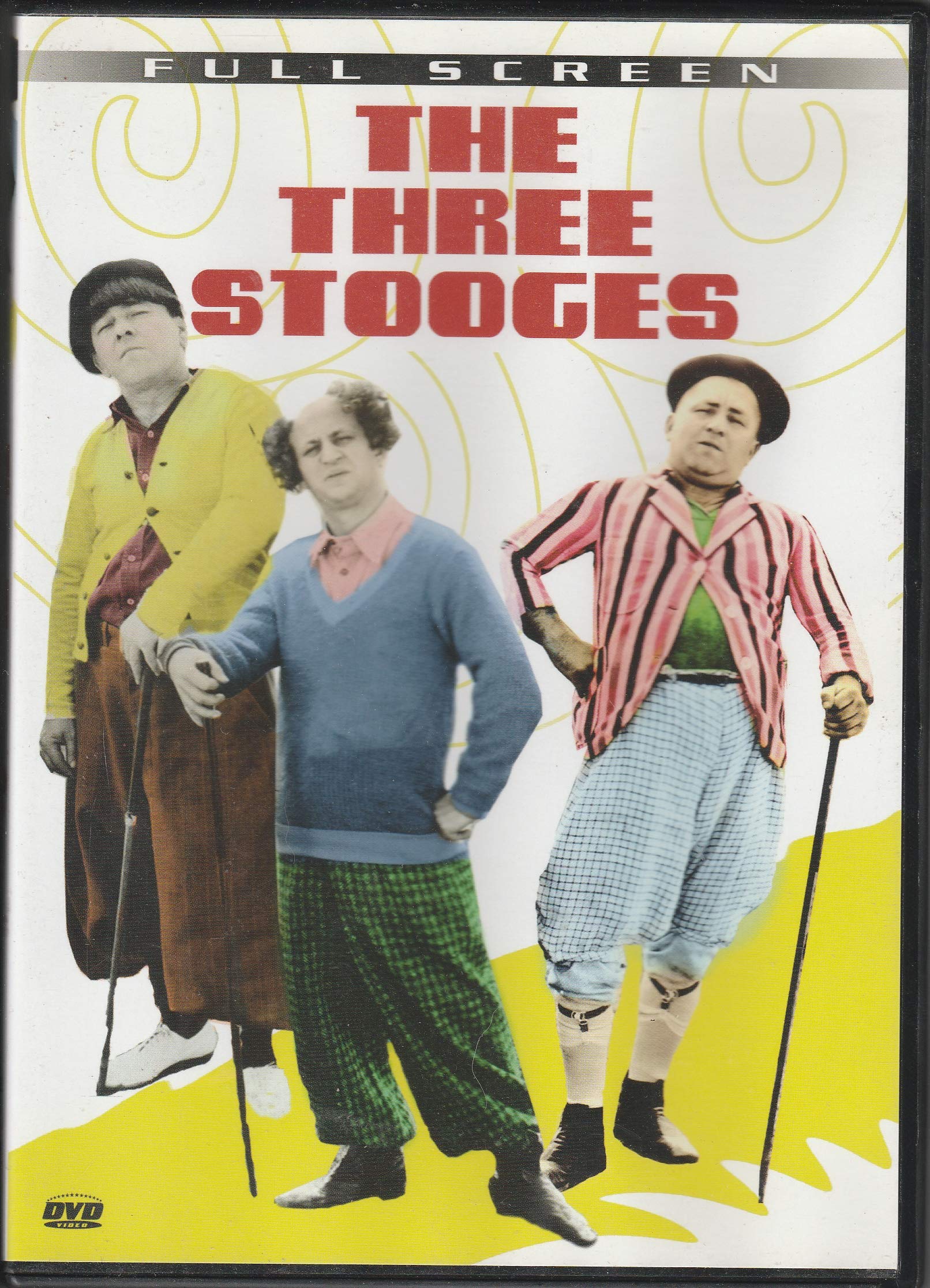 Three Stooges V.2 The On DVD With Moe Howard Curly Howard Larry Fine