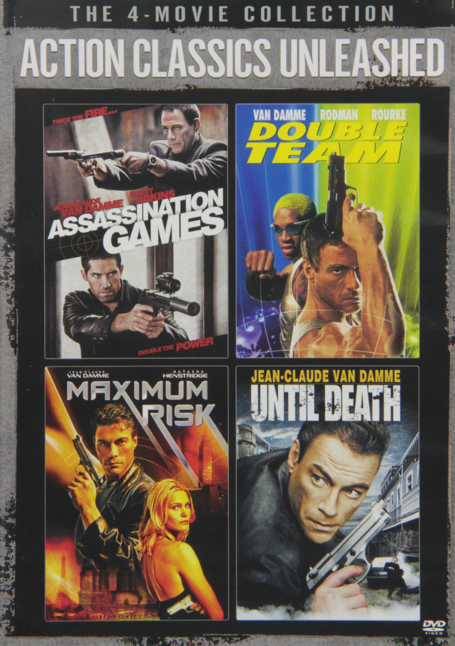 Image 0 of Assassination Games / Double Team / Maximum Risk / Until Death On DVD