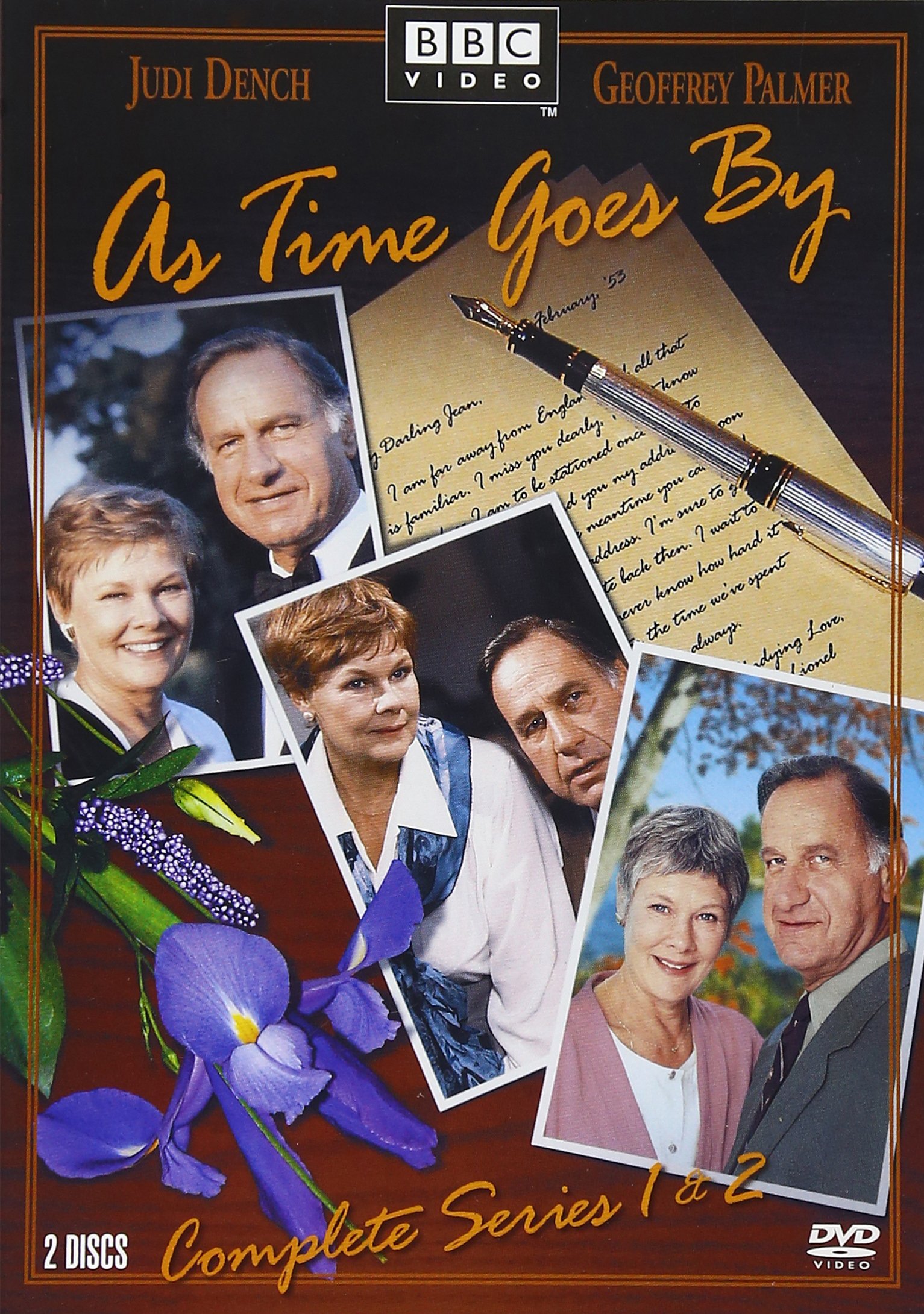 As Time Goes By Complete Series 1 And 2 On DVD With Judi Dench