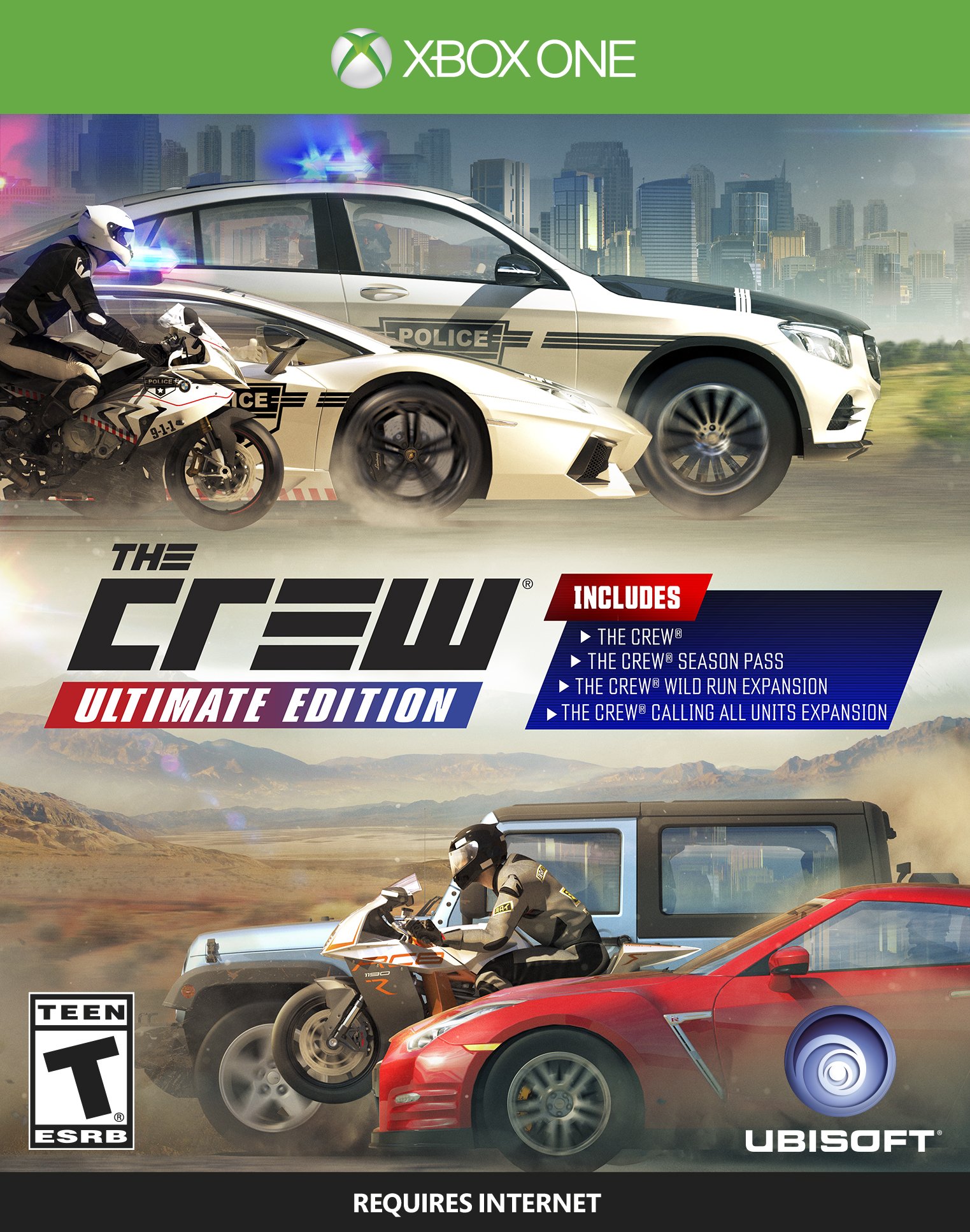The Crew Ultimate Edition For Xbox One Racing