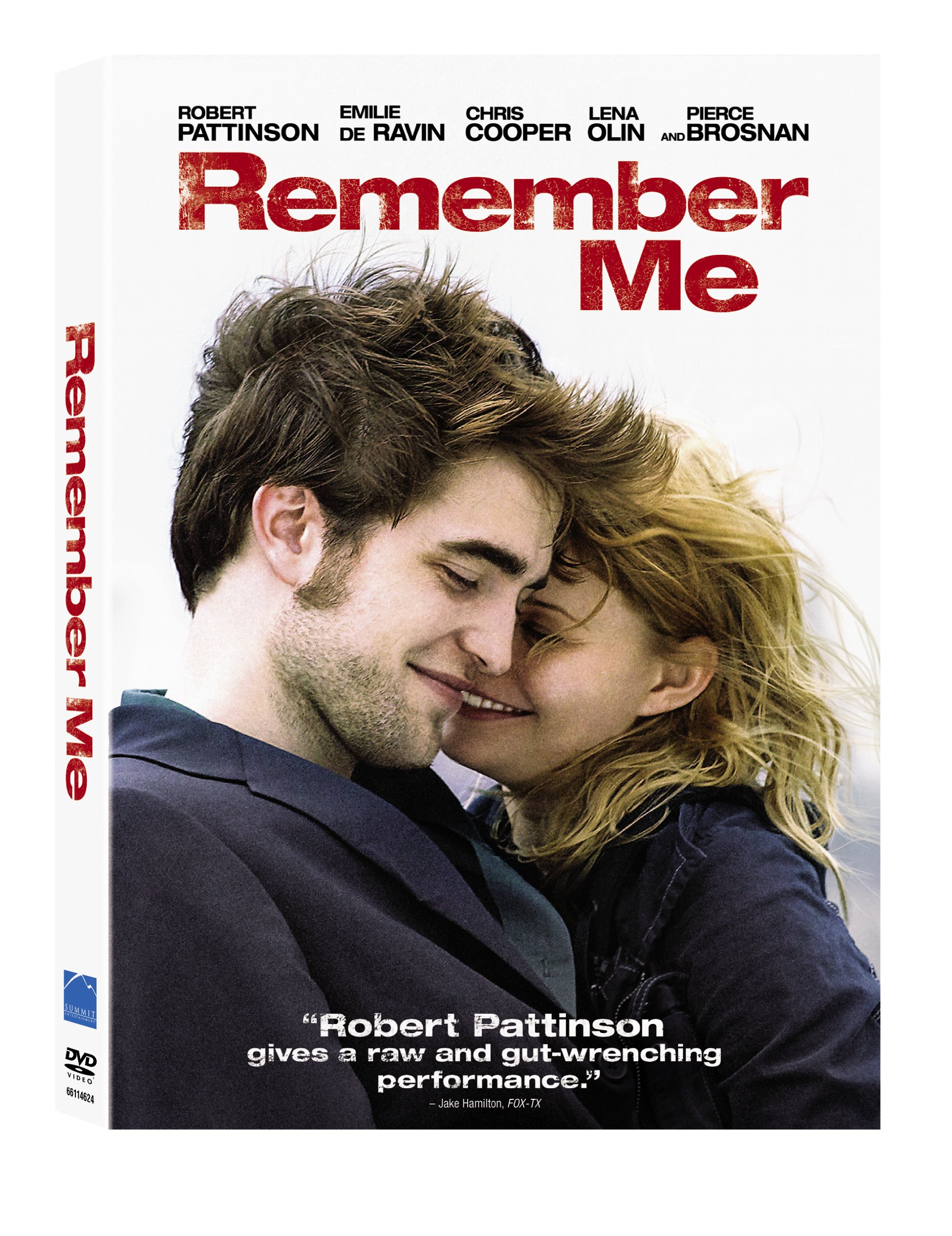 Remember Me On DVD With Robert Pattinson Pierce Brosnan Emilie De